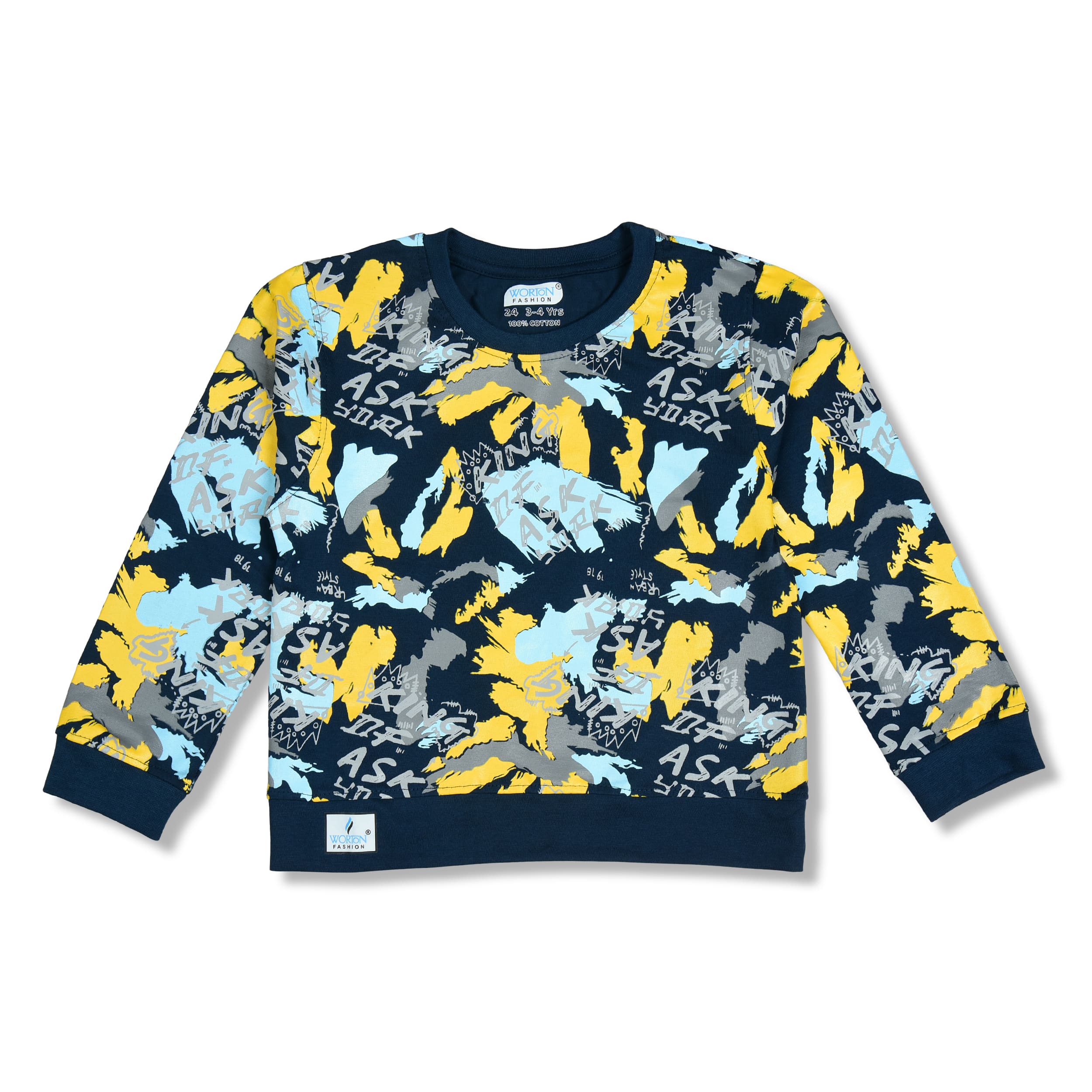 Boys Full Sleeves Tshirt  & Jeans Set