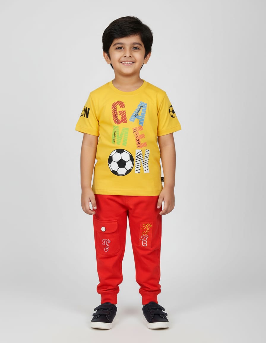 Boys T-shirts & Joggers Set