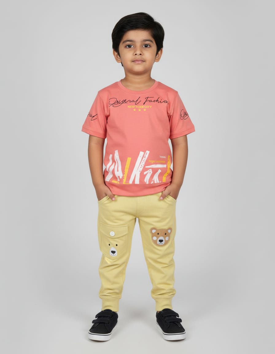 Boys T-shirts & Joggers Set