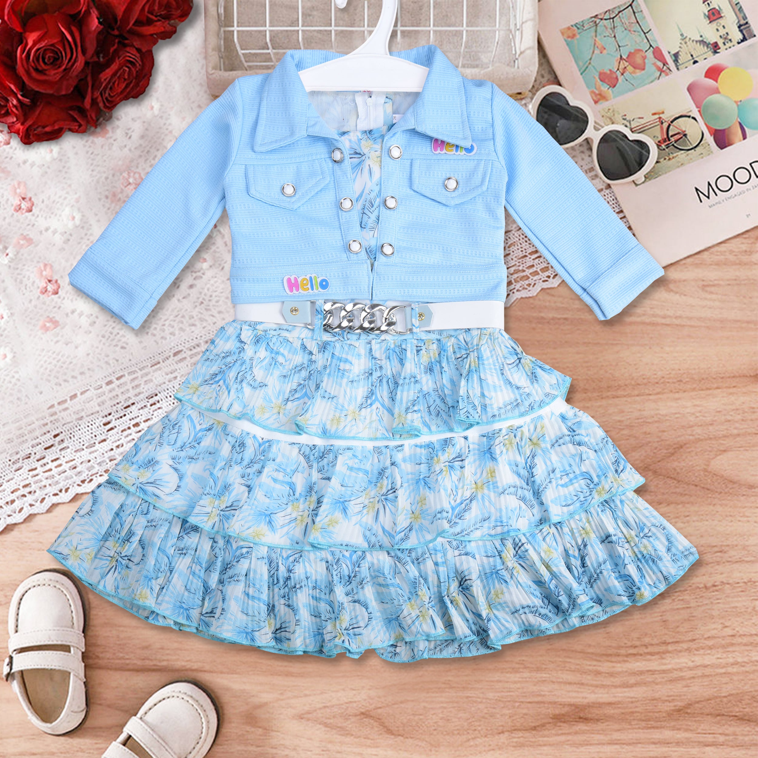Trendy Girls' Frock