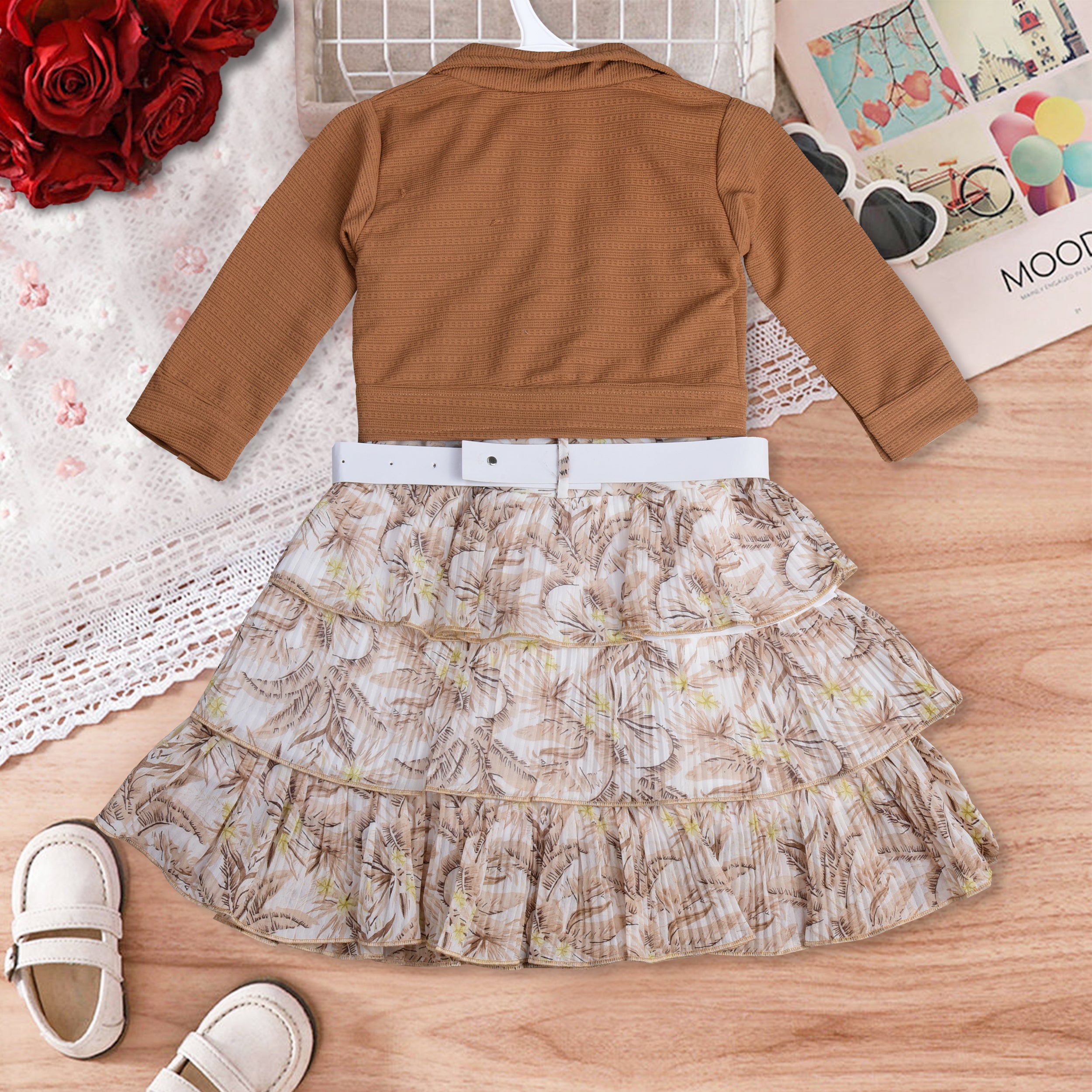 Trendy Girls' Frock
