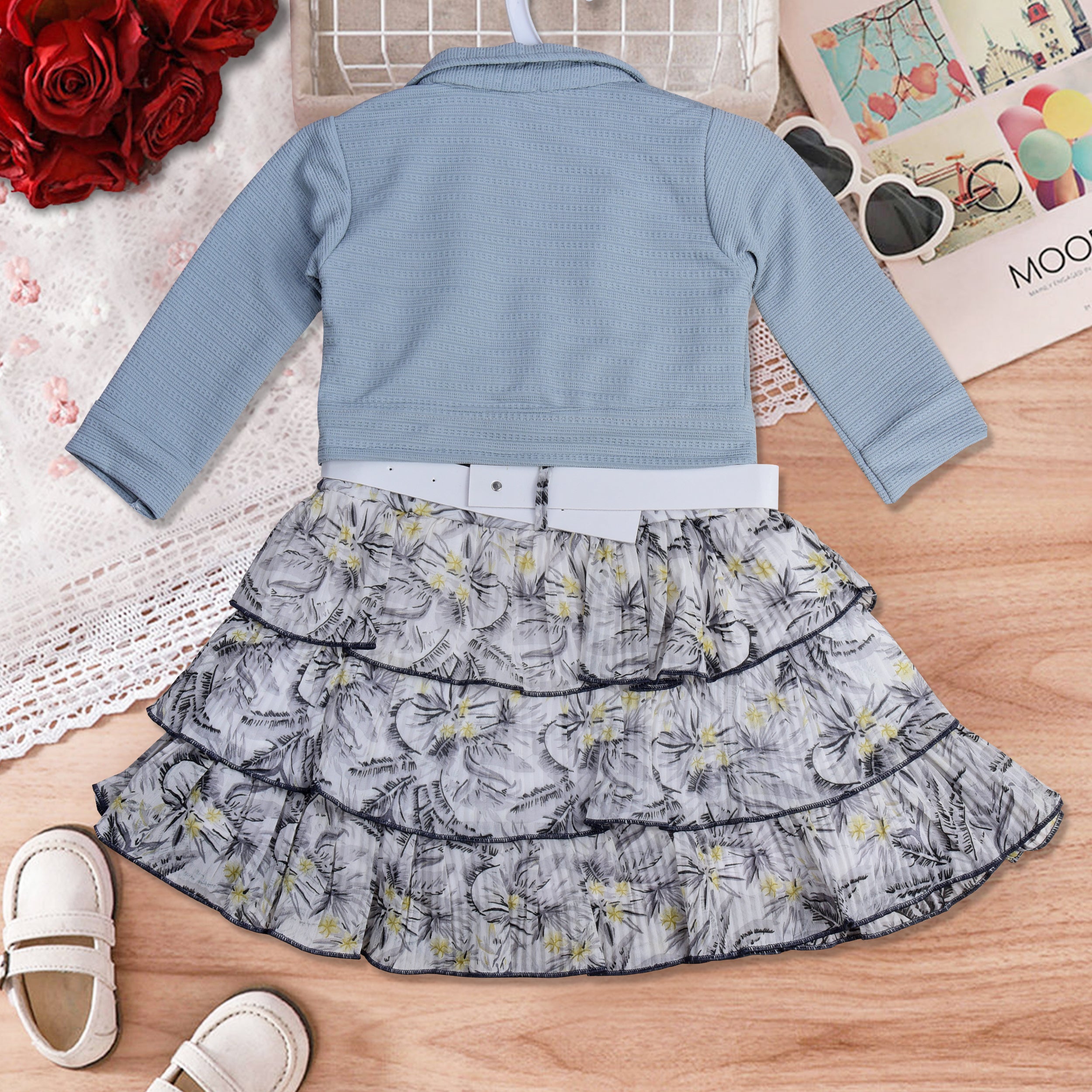 Trendy Girls' Frock