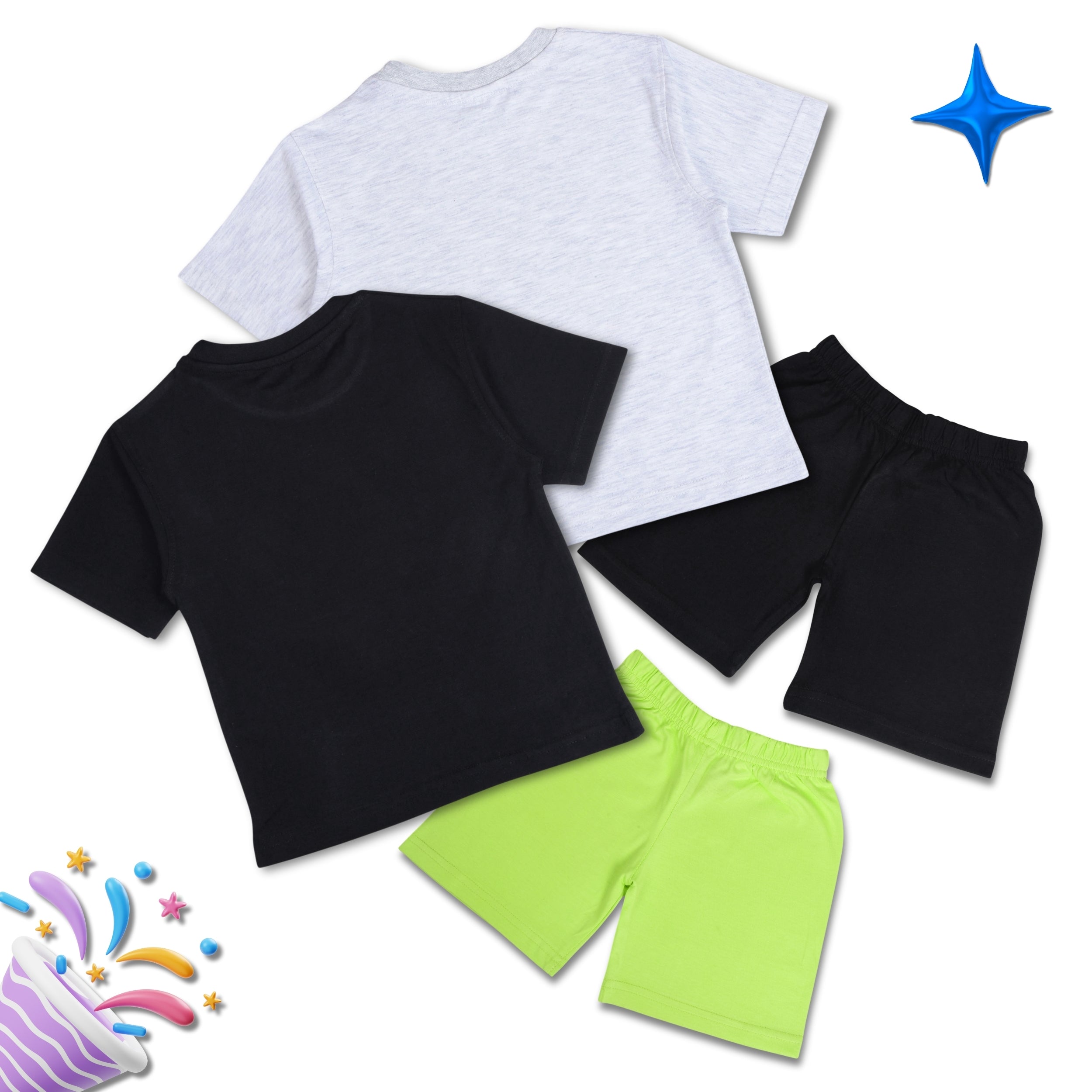 Boys Summer Clothing Set Combo