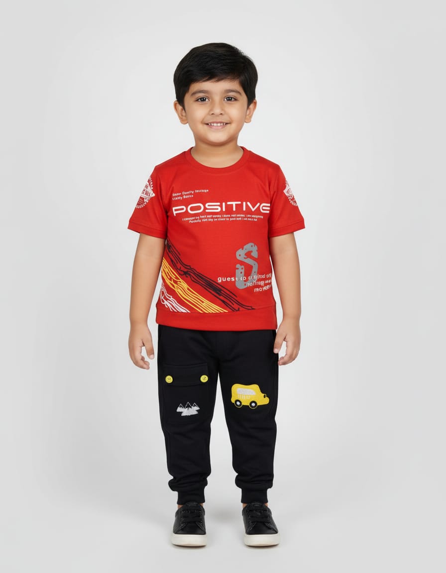 Boys T-shirts & Joggers Set
