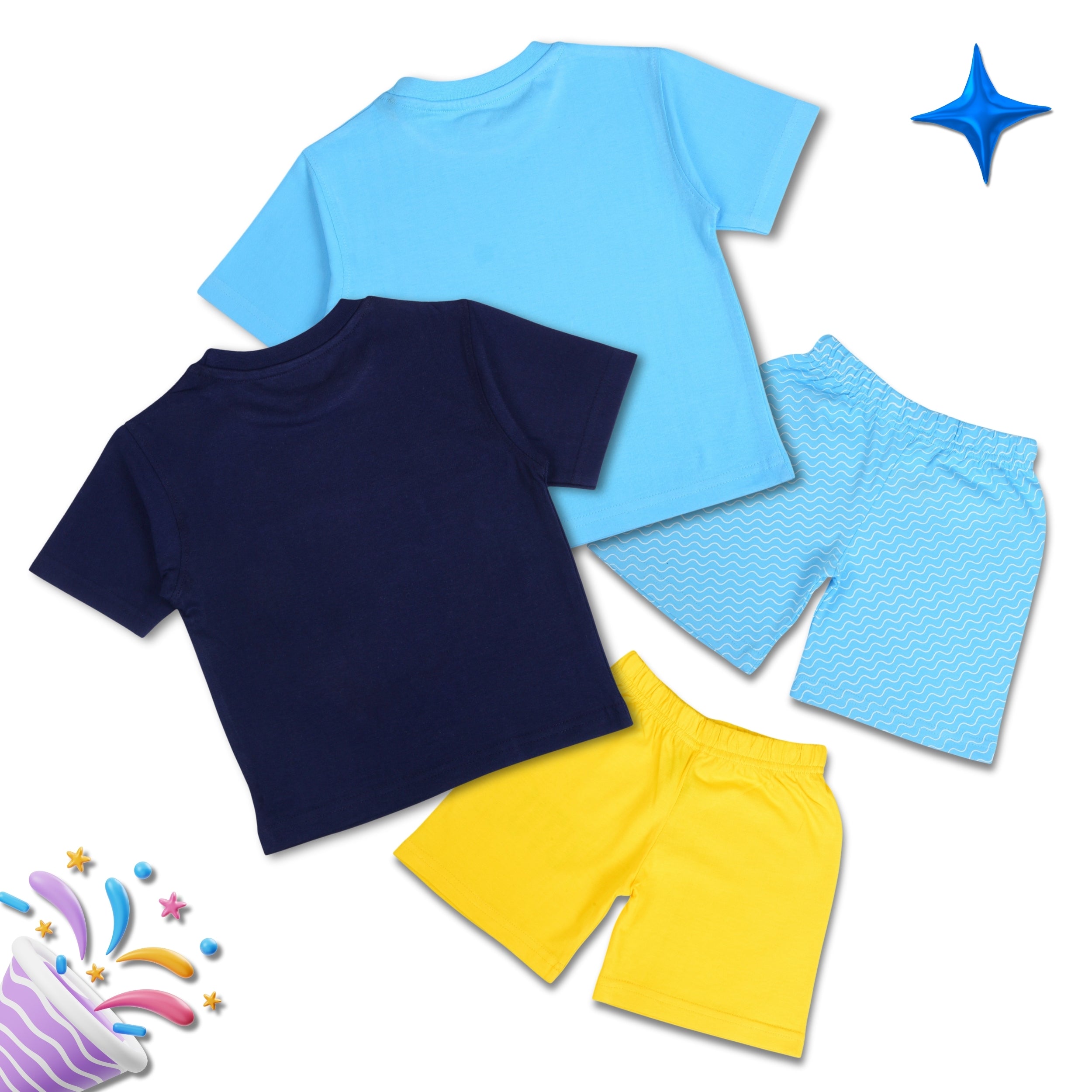 Boys Summer Clothing Set Combo