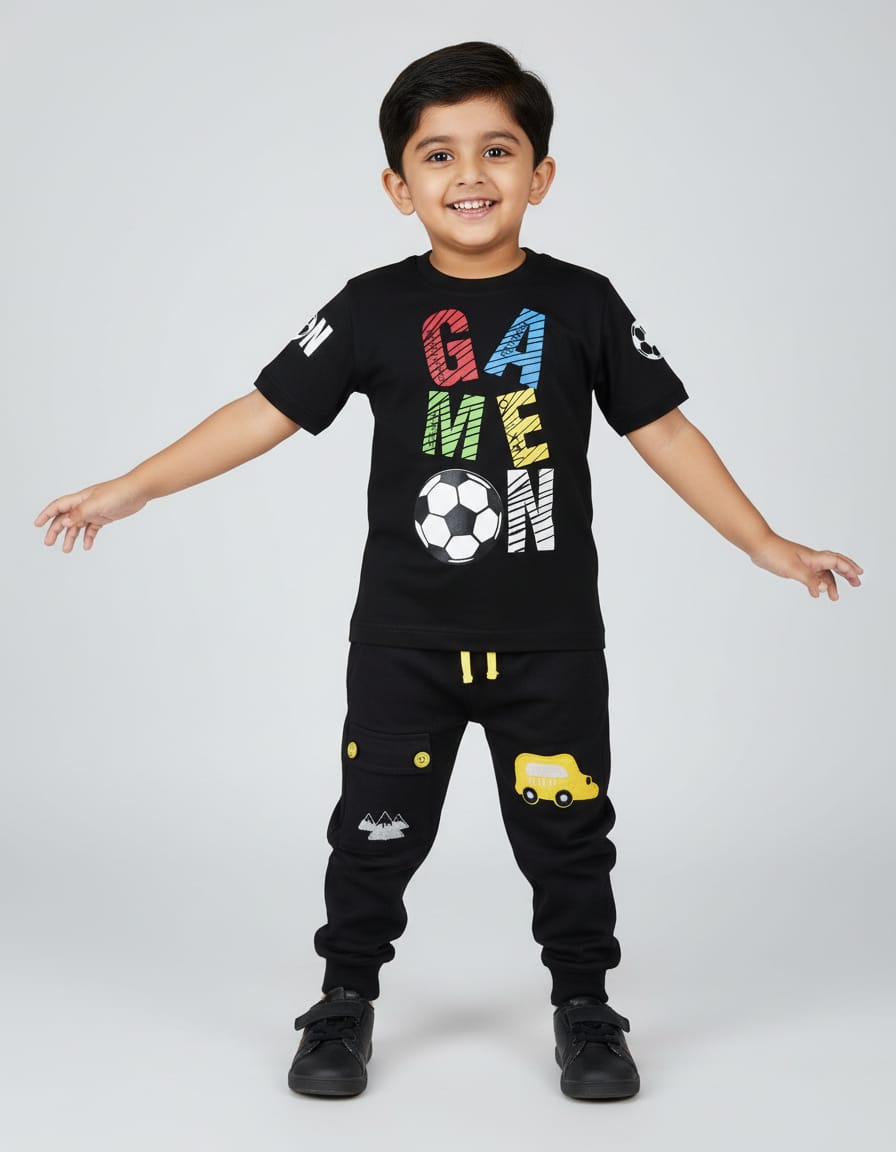 Boys T-shirts & Joggers Set