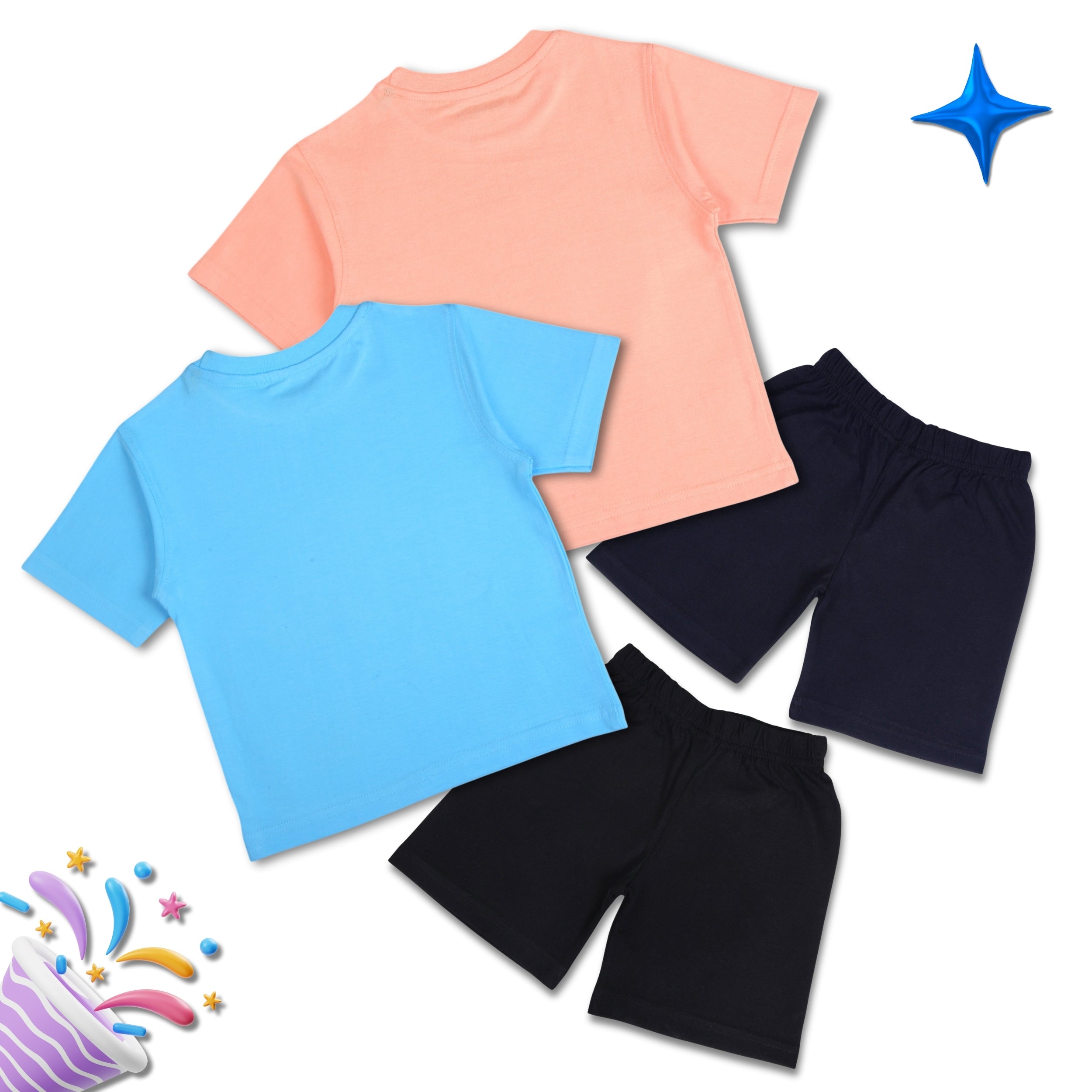 Boys Summer Clothing Set Combo