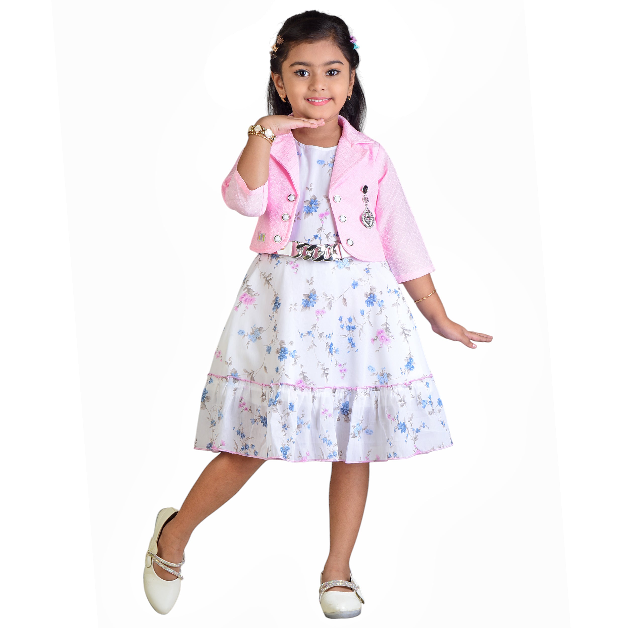 Trendy Girls' Frock