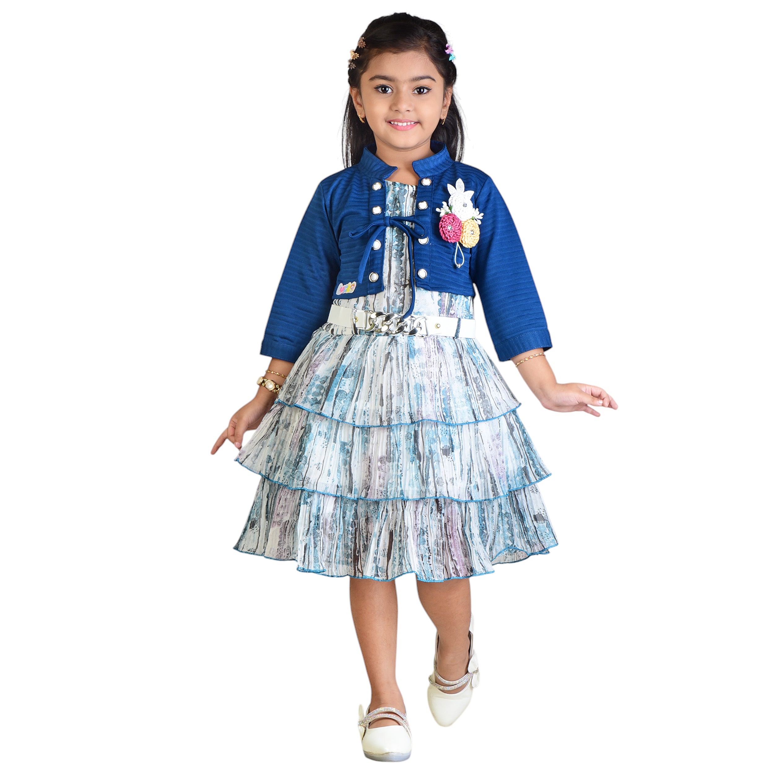 Trendy Girls' Frock