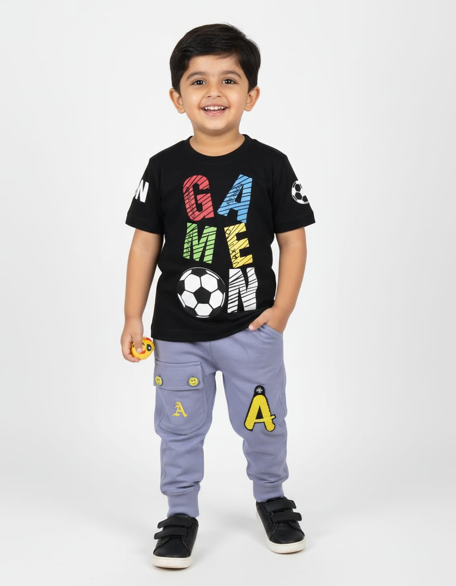 Boys T-shirts & Joggers Set