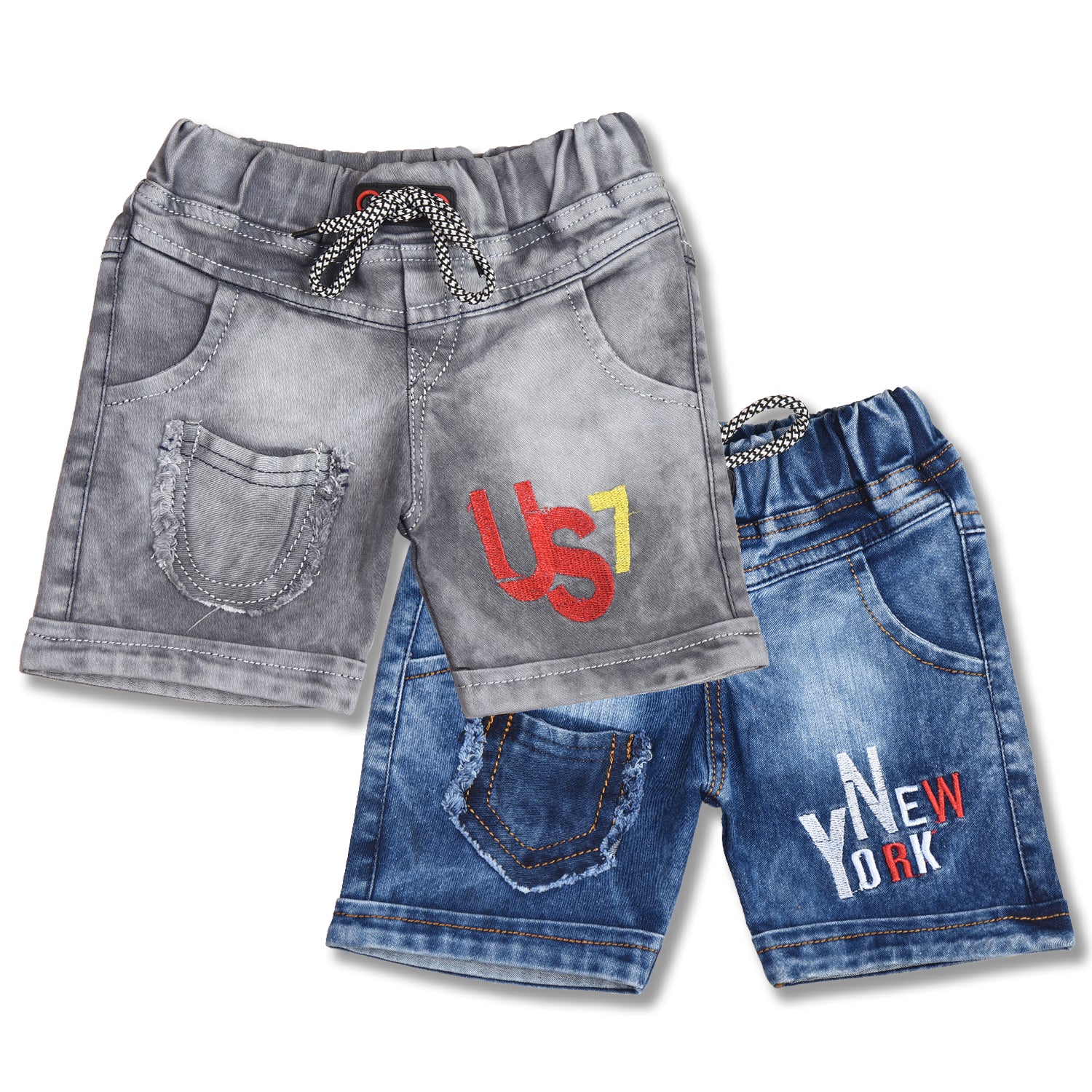 Boys Denim Shorts Combo