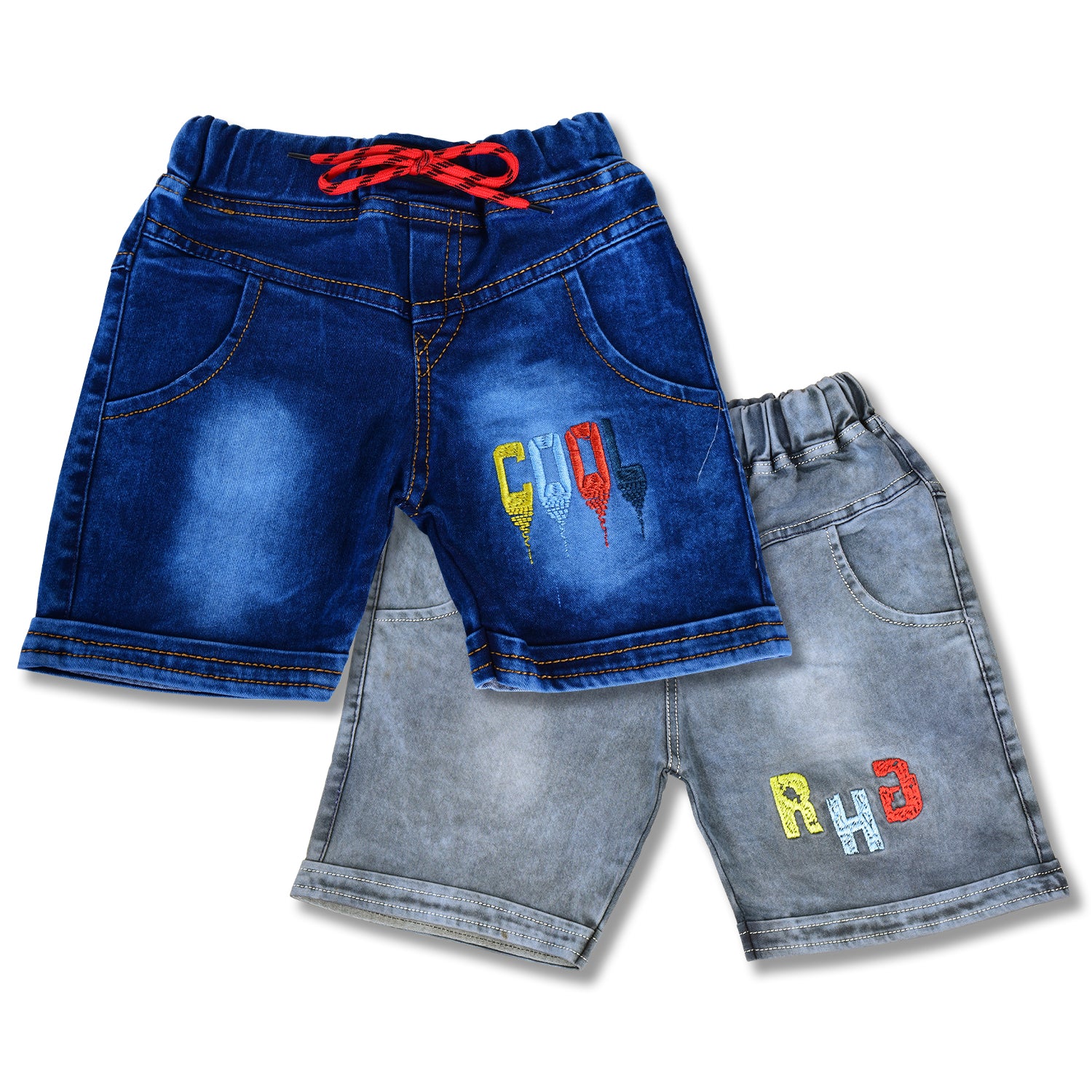 Boys Denim Shorts Combo