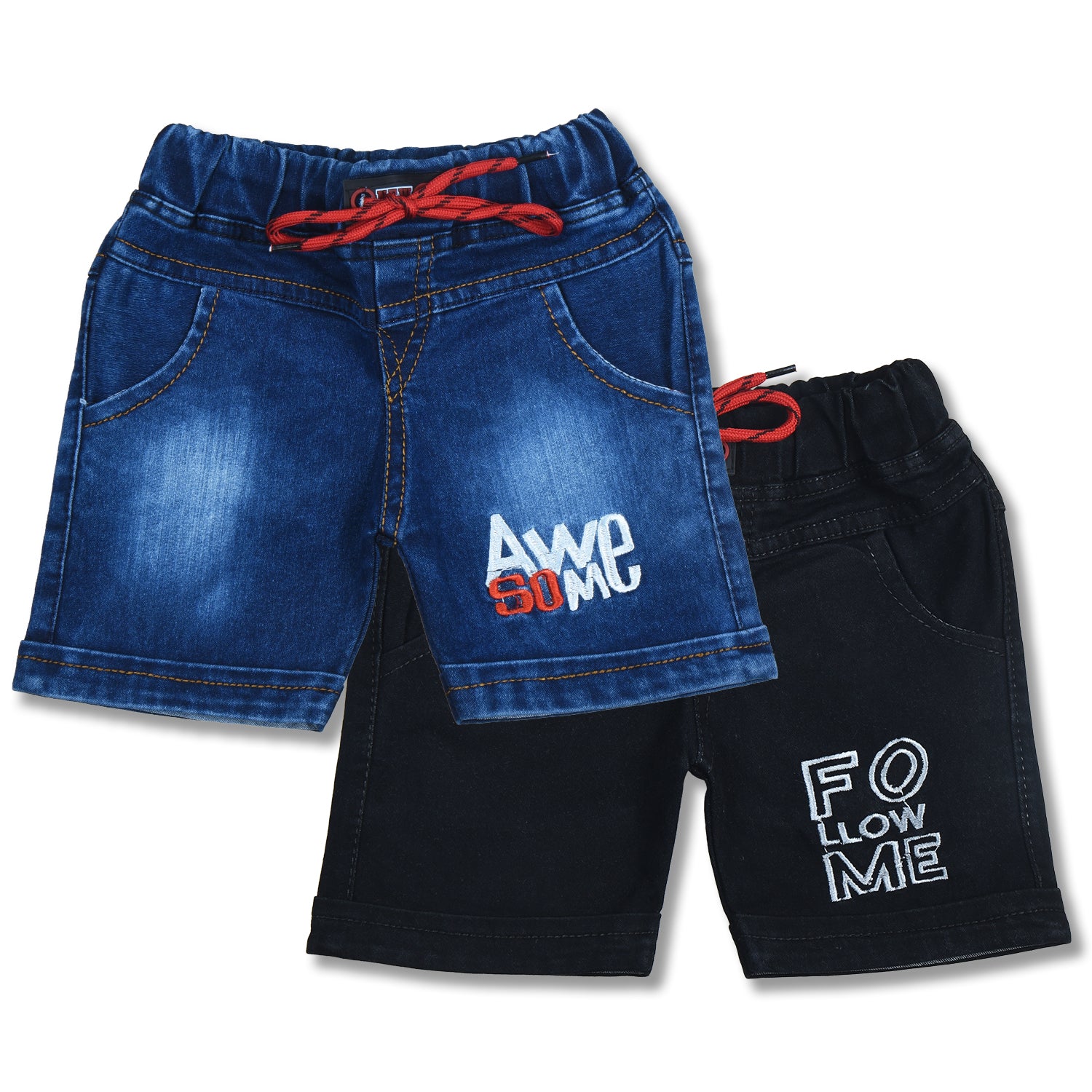 Boys Denim Shorts Combo