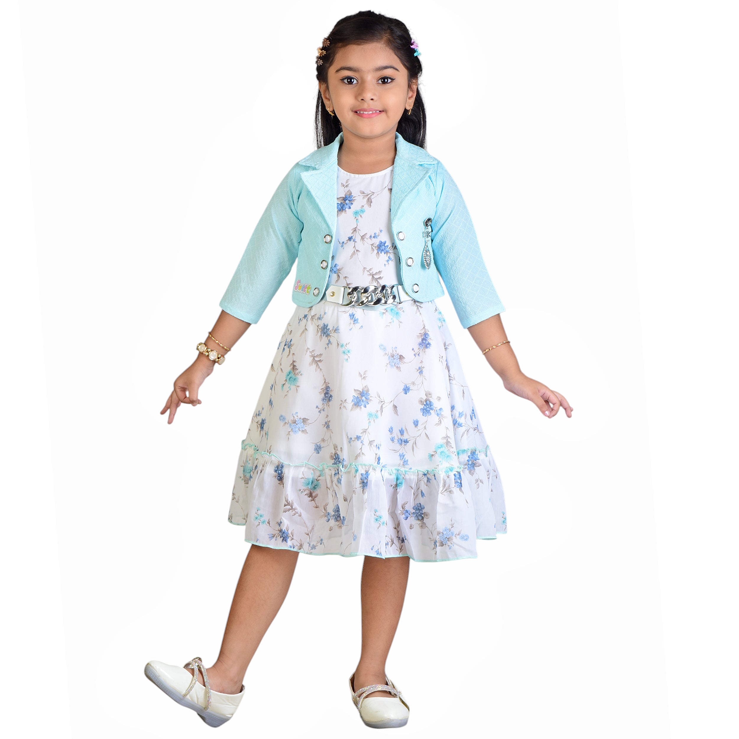 Trendy Girls' Frock