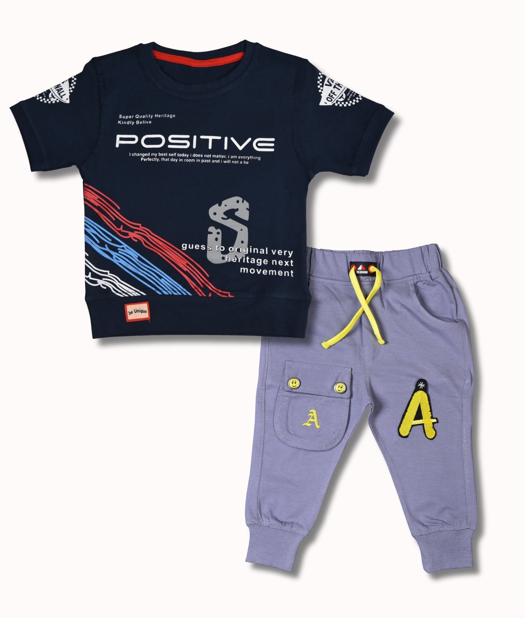 Boys T-shirts & Joggers Set