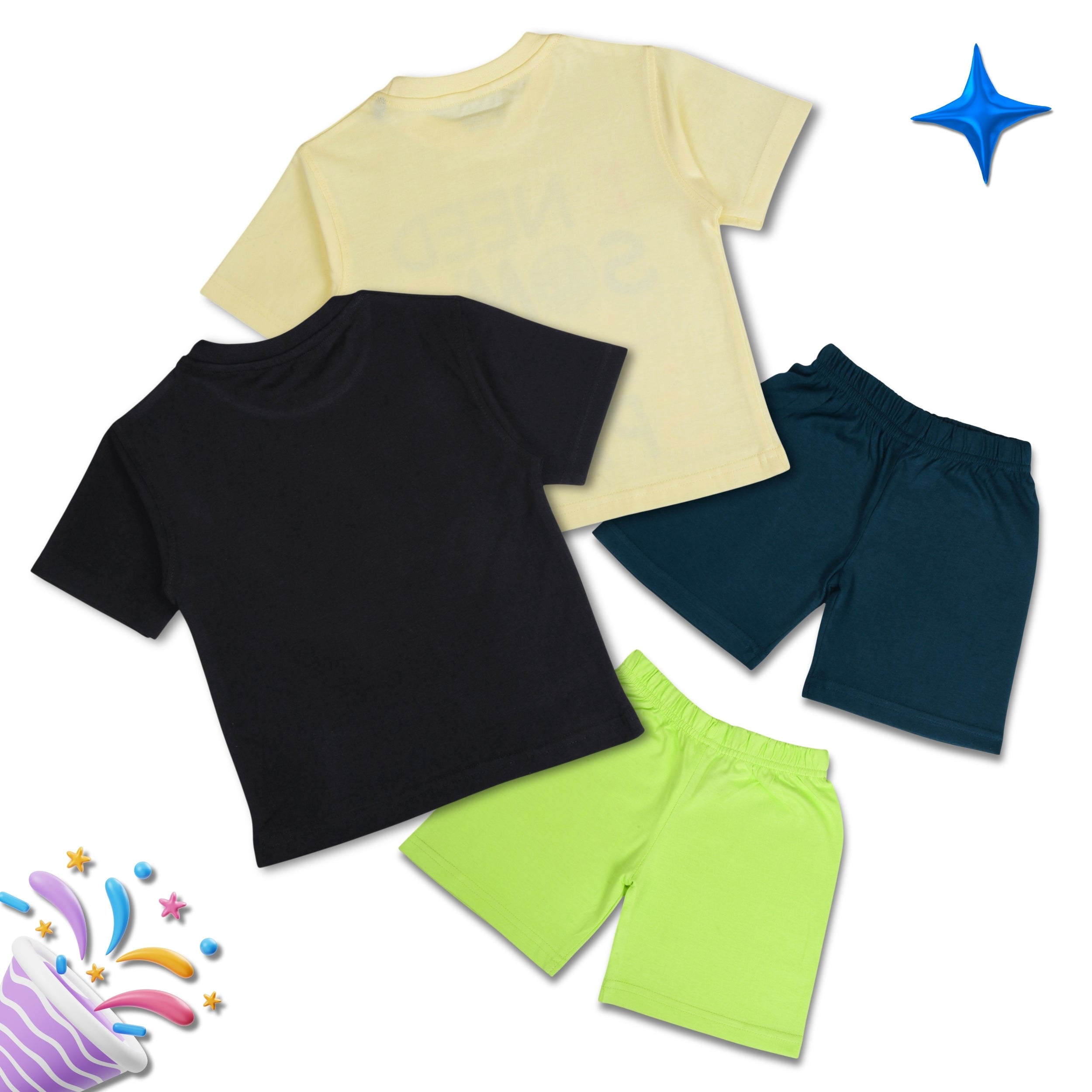 Boys Summer Clothing Set Combo