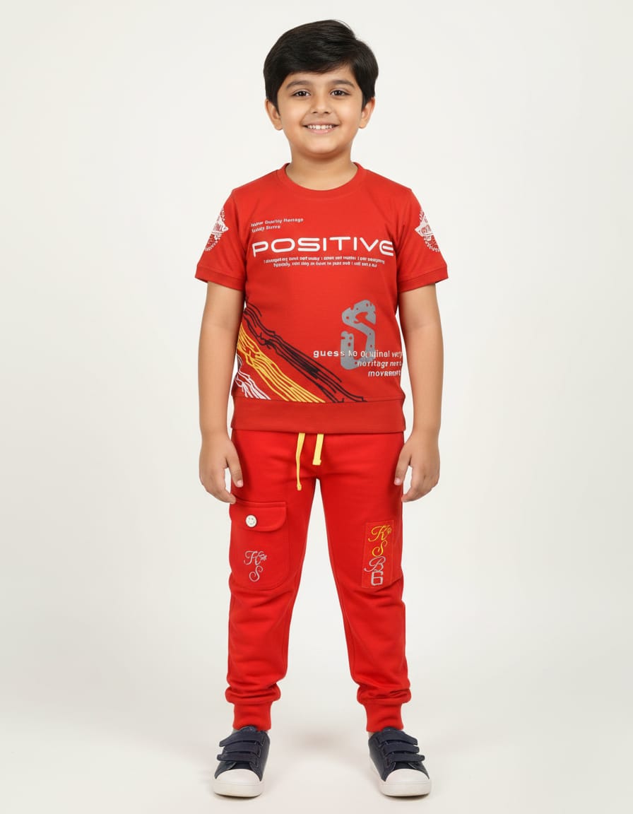 Boys T-shirts & Joggers Set