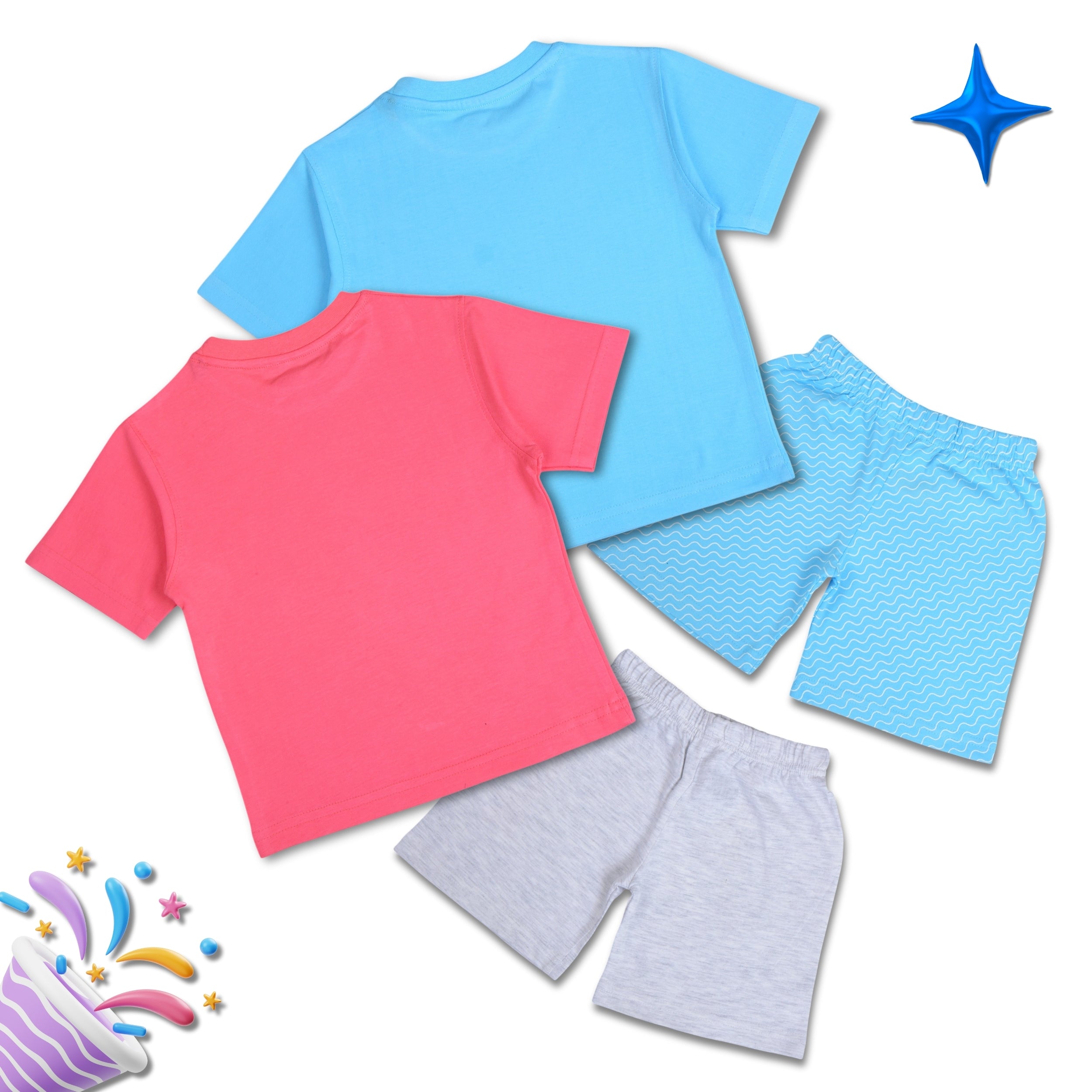 Boys Summer Clothing Set Combo