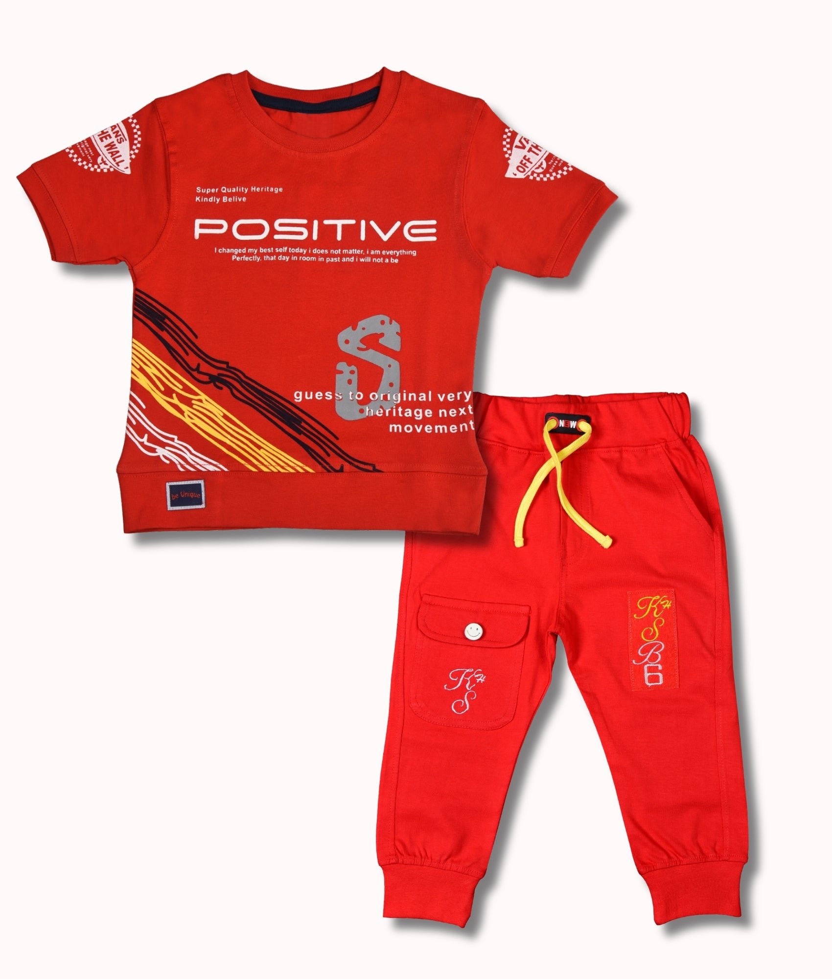 Boys T-shirts & Joggers Set