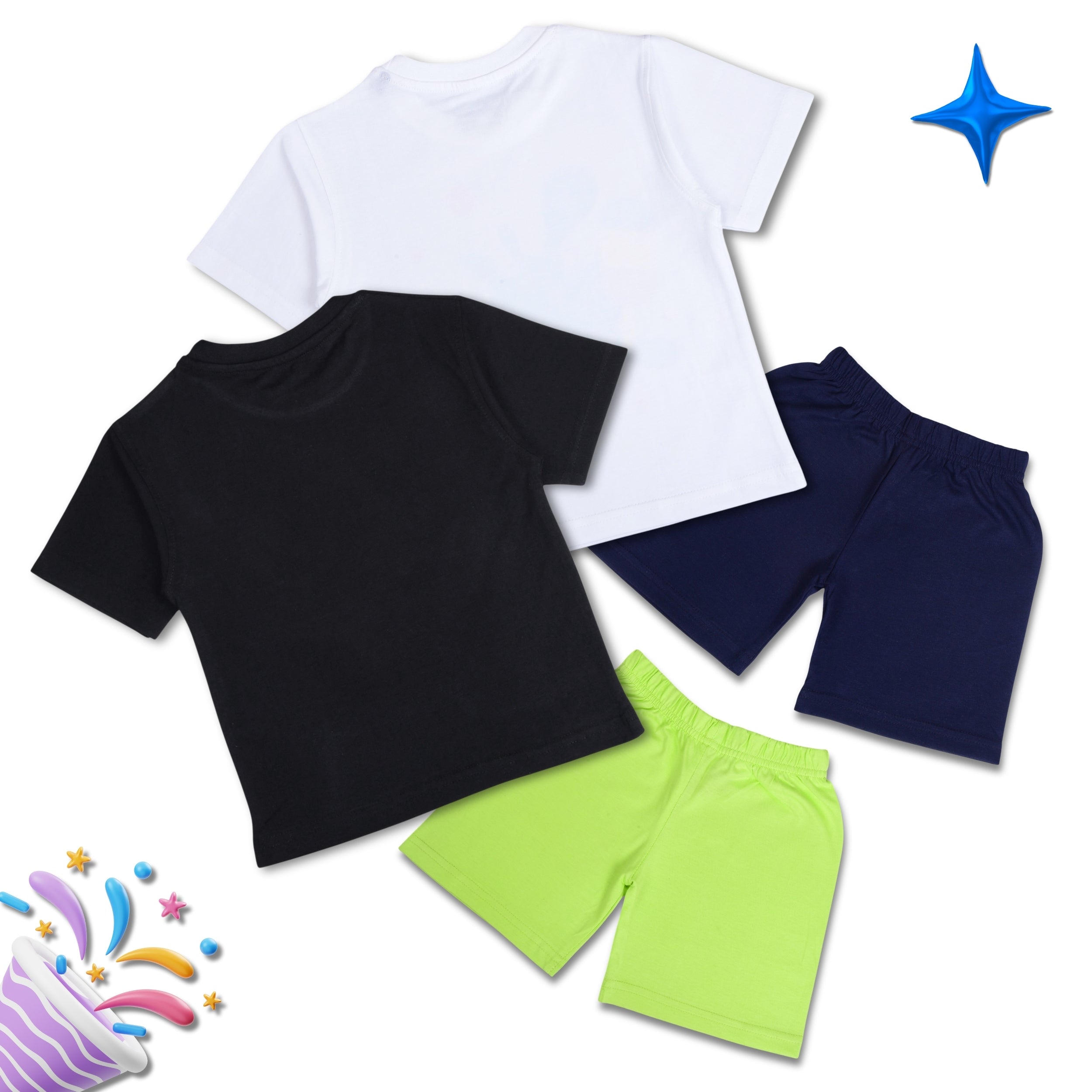 Boys Summer Clothing Set Combo