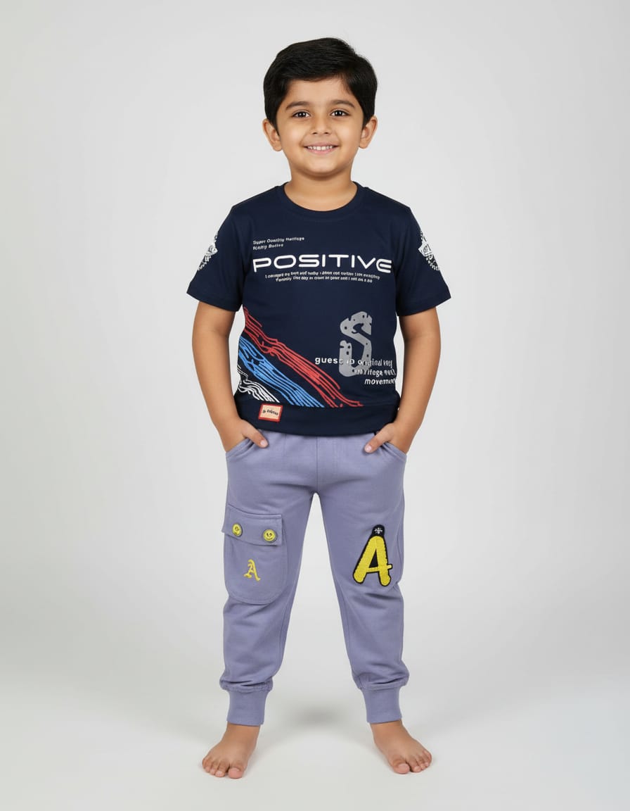 Boys T-shirts & Joggers Set