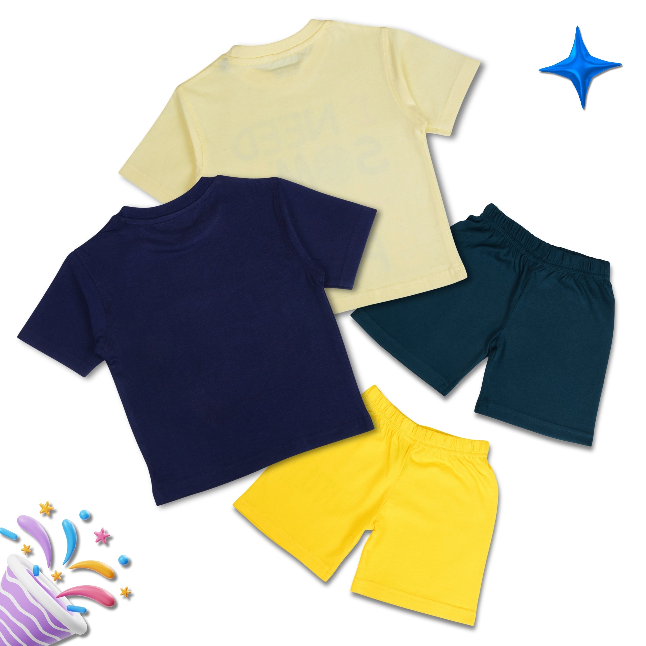 Boys Summer Clothing Set Combo