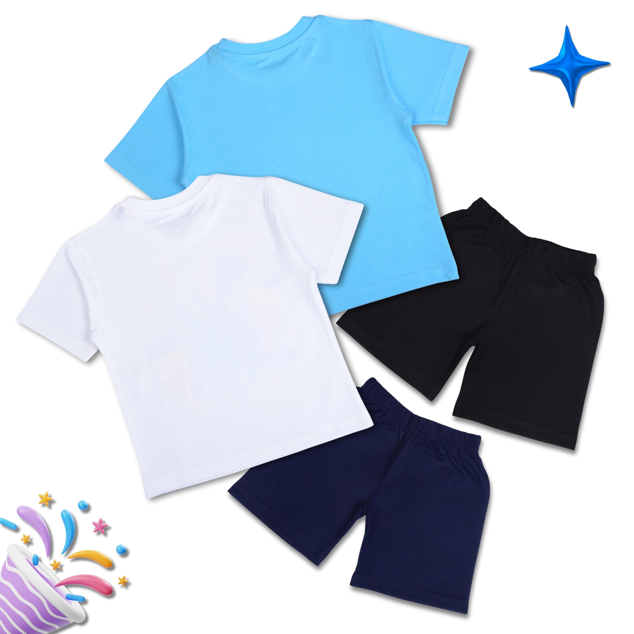 Boys Summer Clothing Set Combo