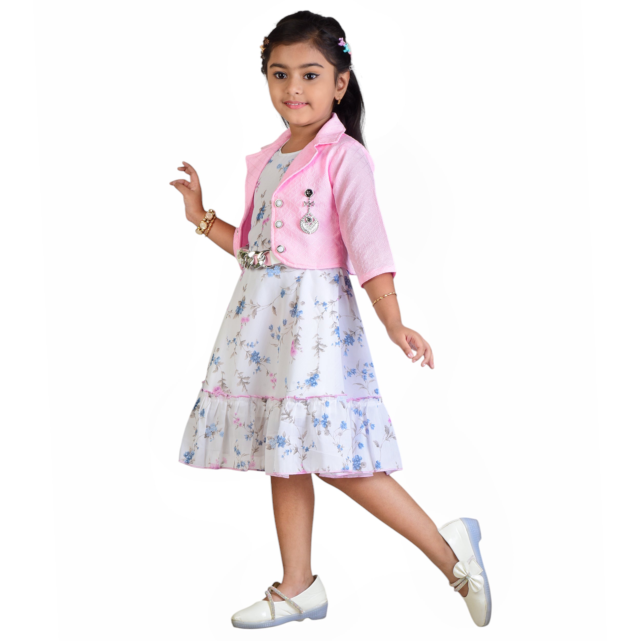 Trendy Girls' Frock