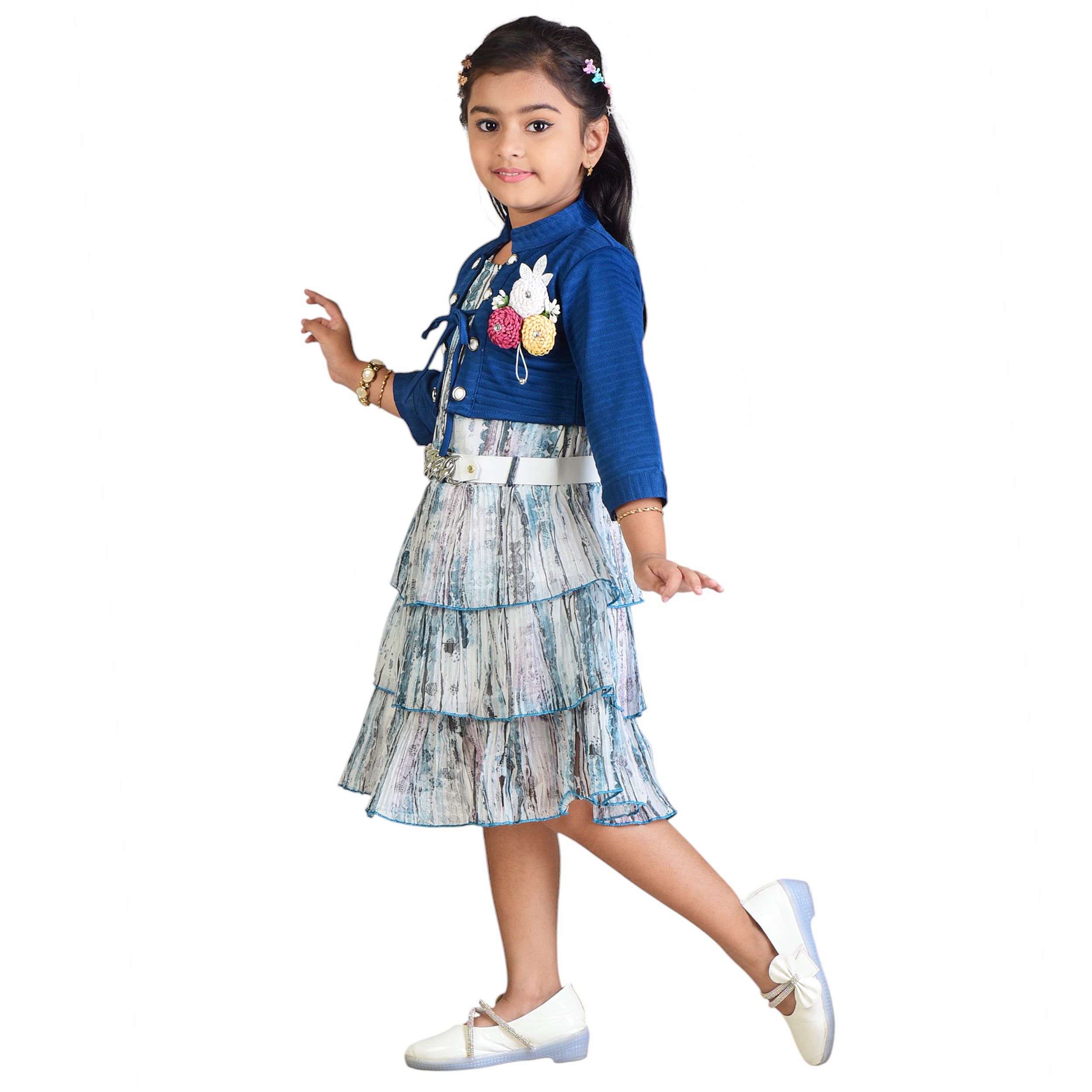 Trendy Girls' Frock