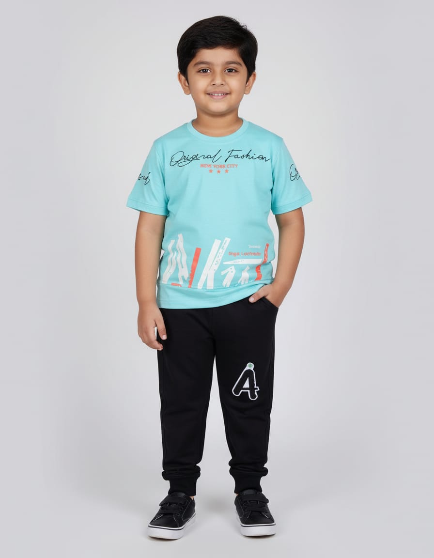 Boys T-shirts & Joggers Set