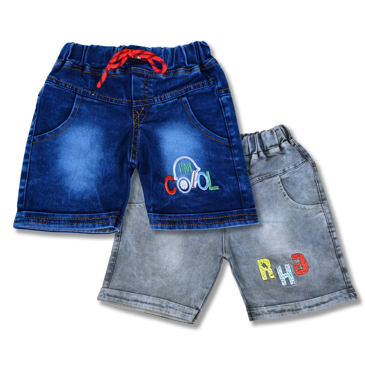 Boys Denim Shorts Combo