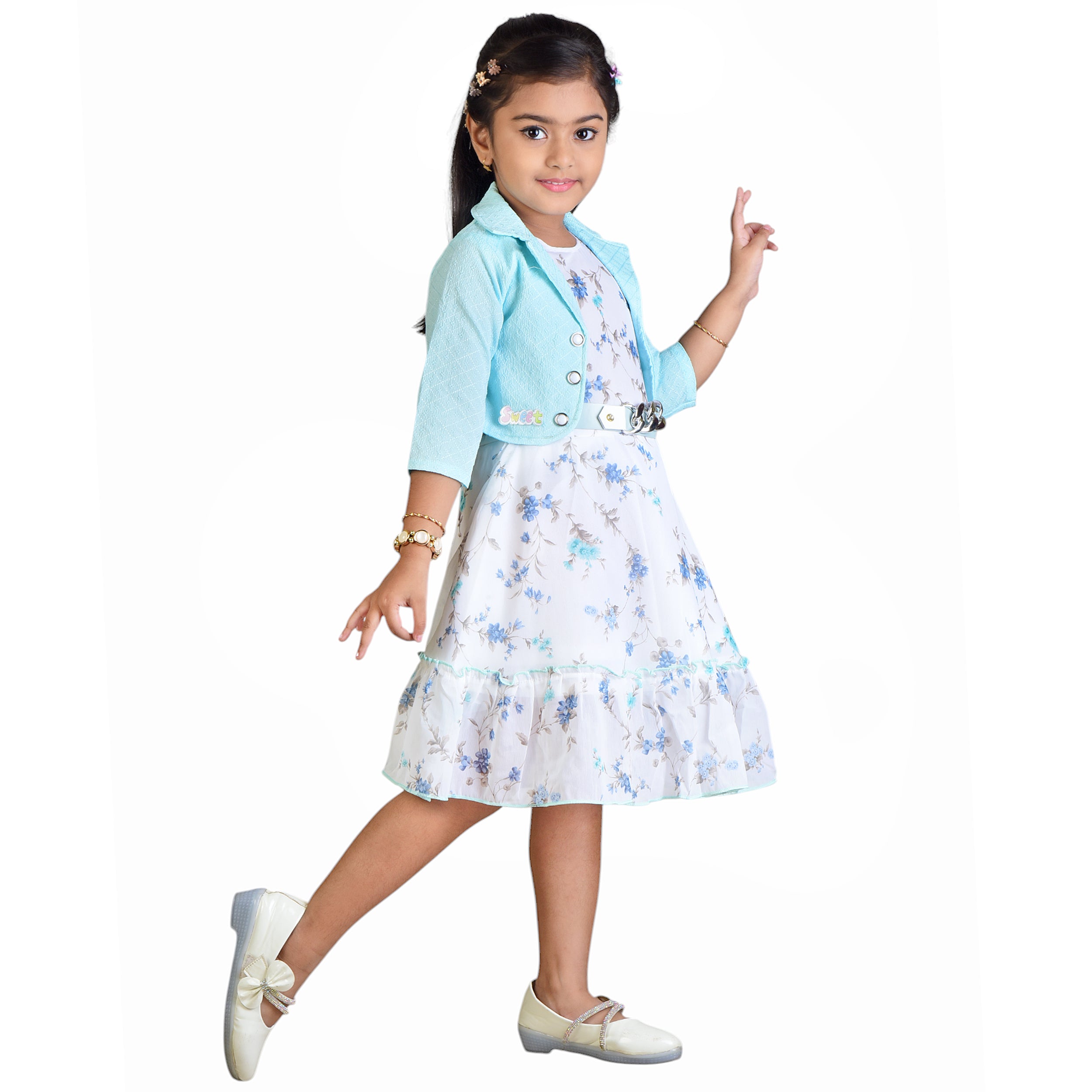 Trendy Girls' Frock