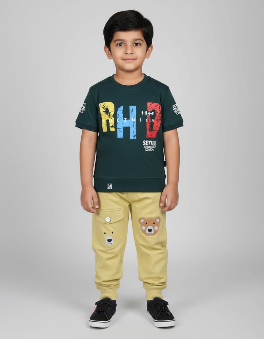 Boys T-shirts & Joggers Set