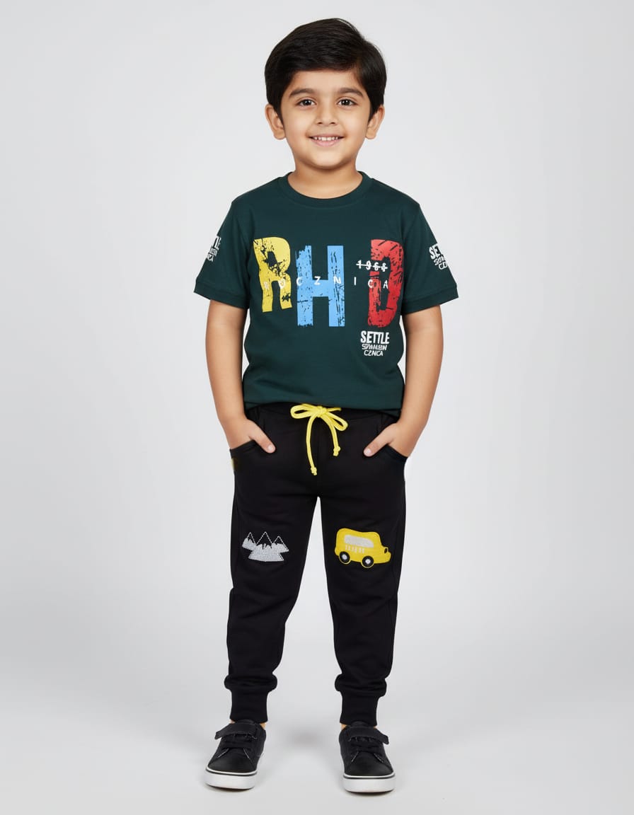 Boys T-shirts & Joggers Set