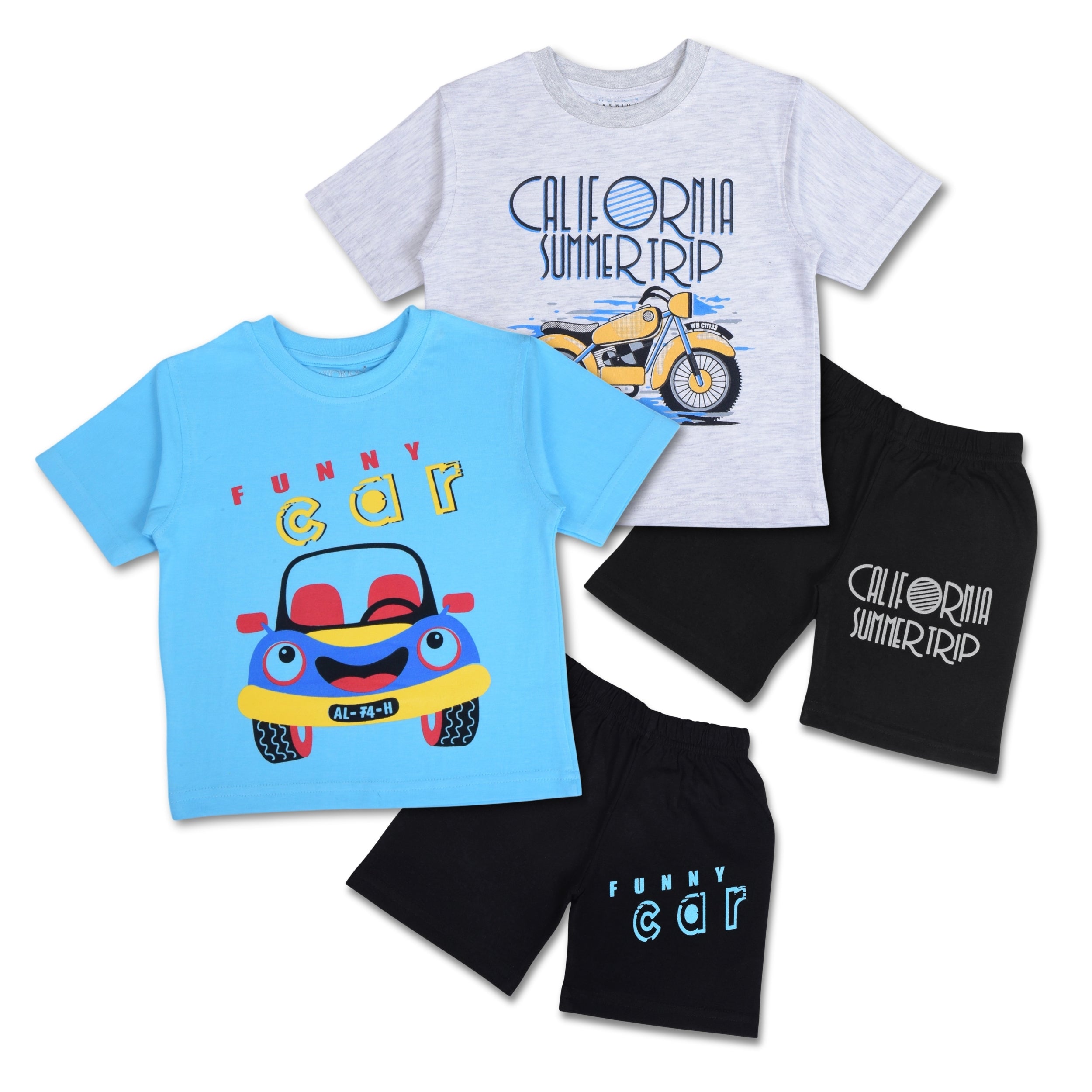 Boys Summer Clothing Set Combo