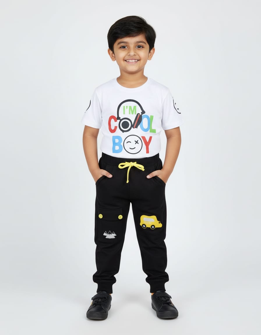 Boys T-shirts & Joggers Set