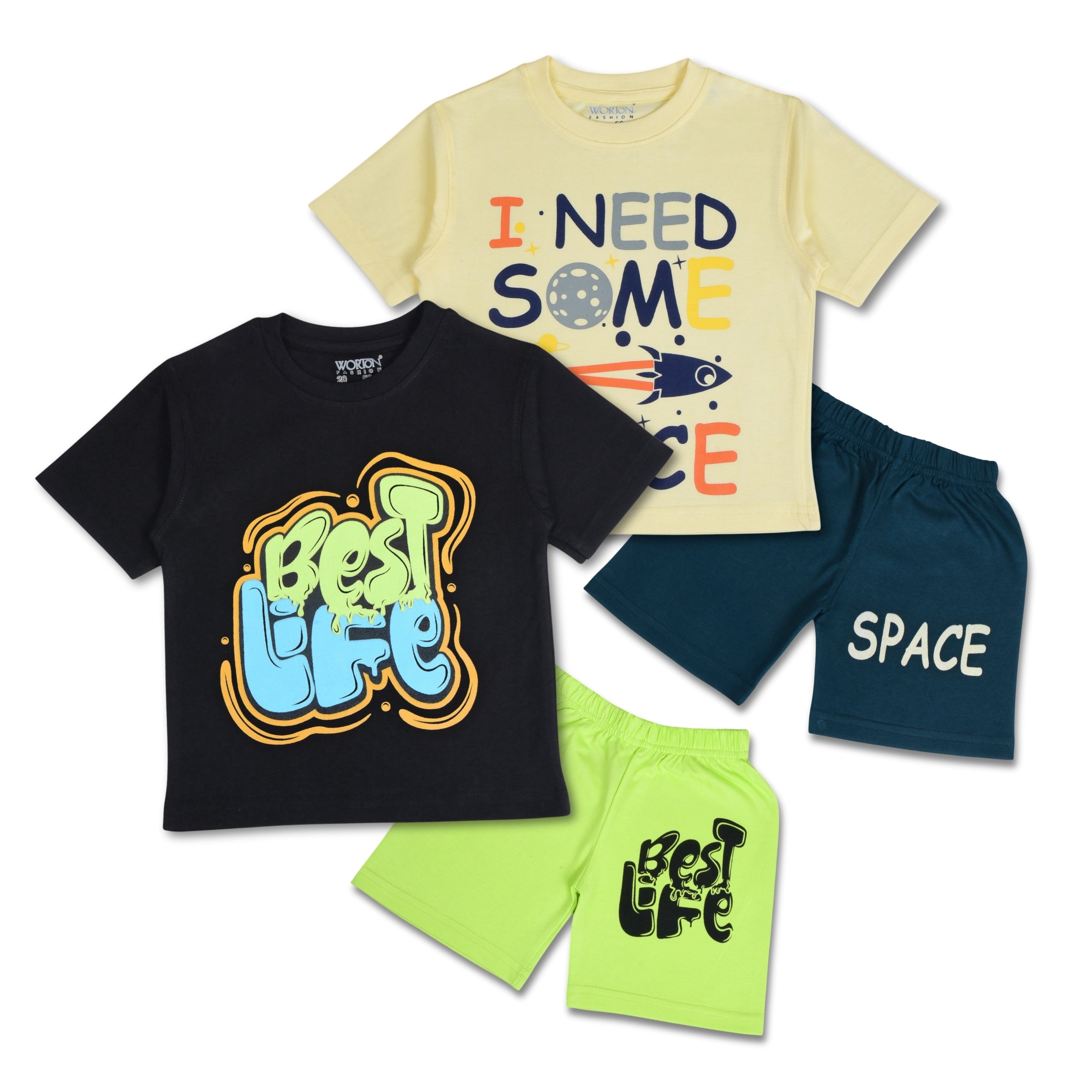 Boys Summer Clothing Set Combo