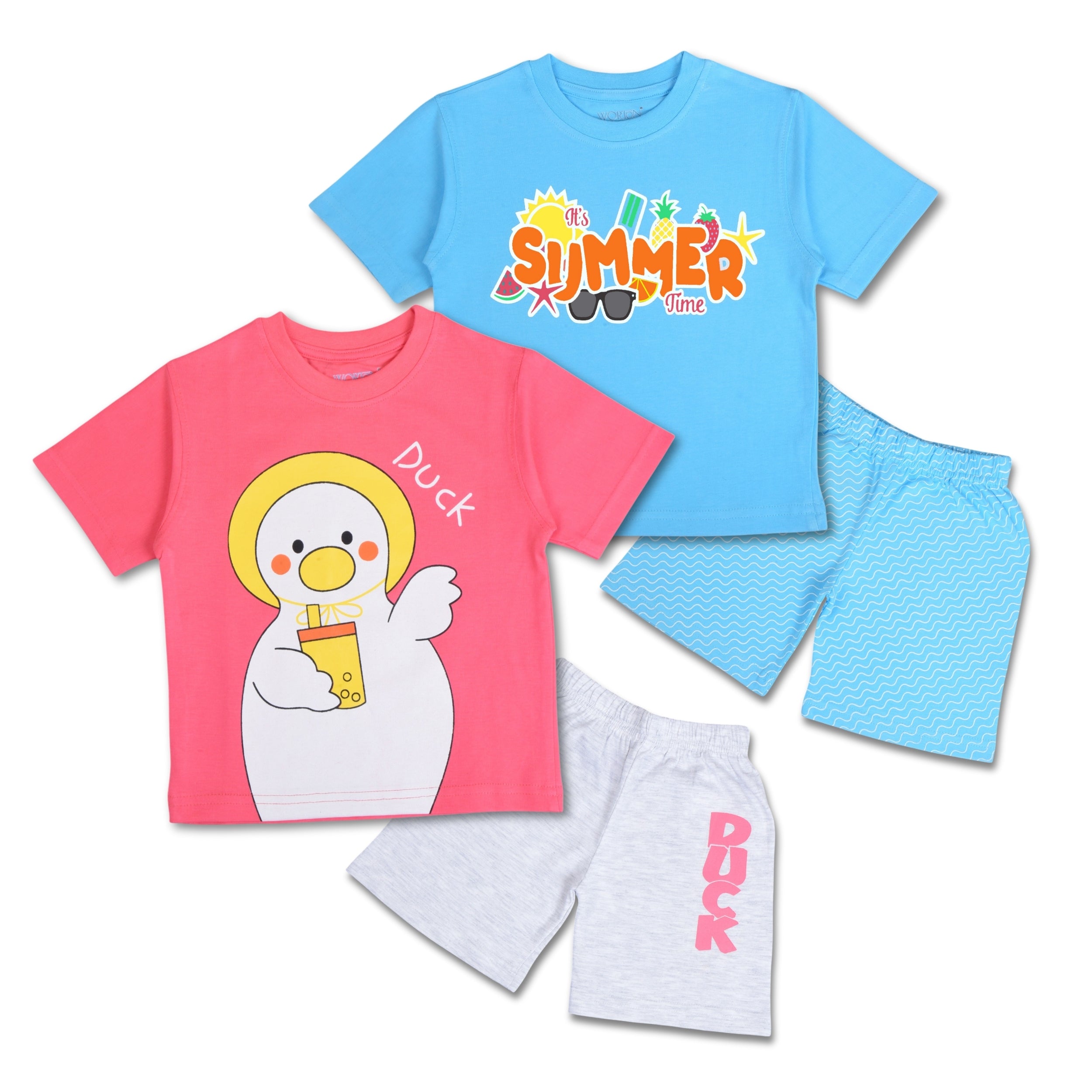 Boys Summer Clothing Set Combo