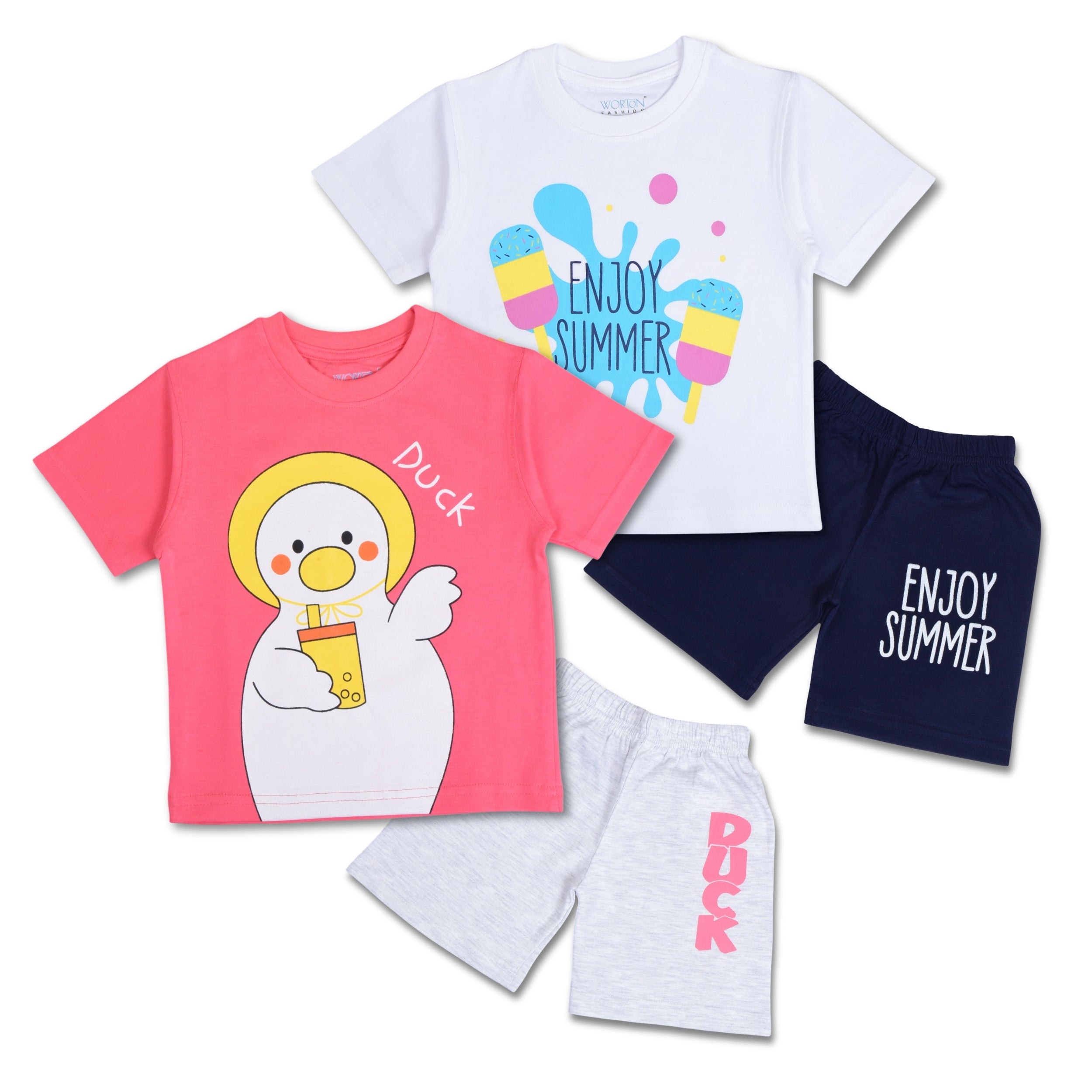 Boys Summer Clothing Set Combo