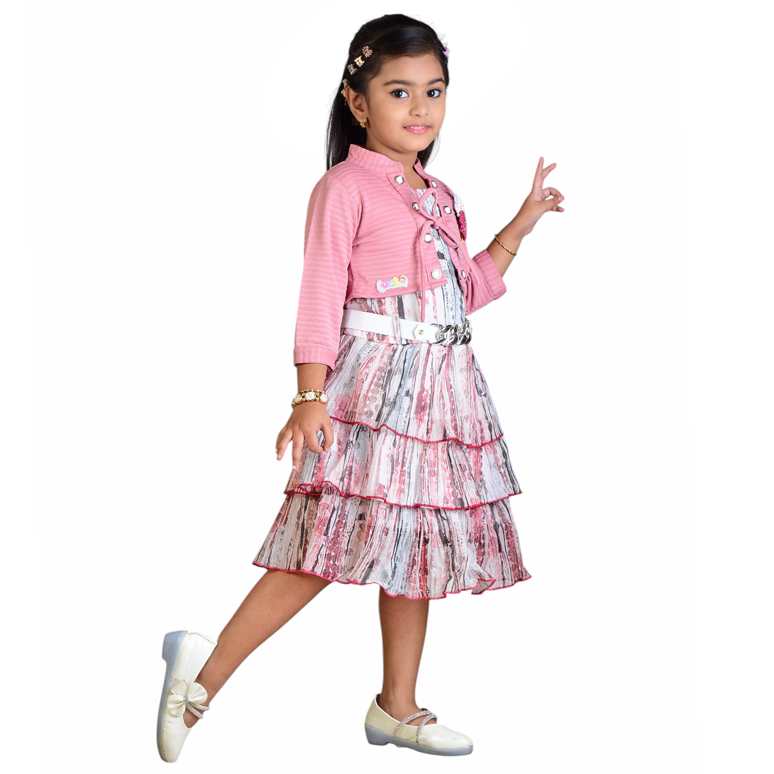 Trendy Girls' Frock