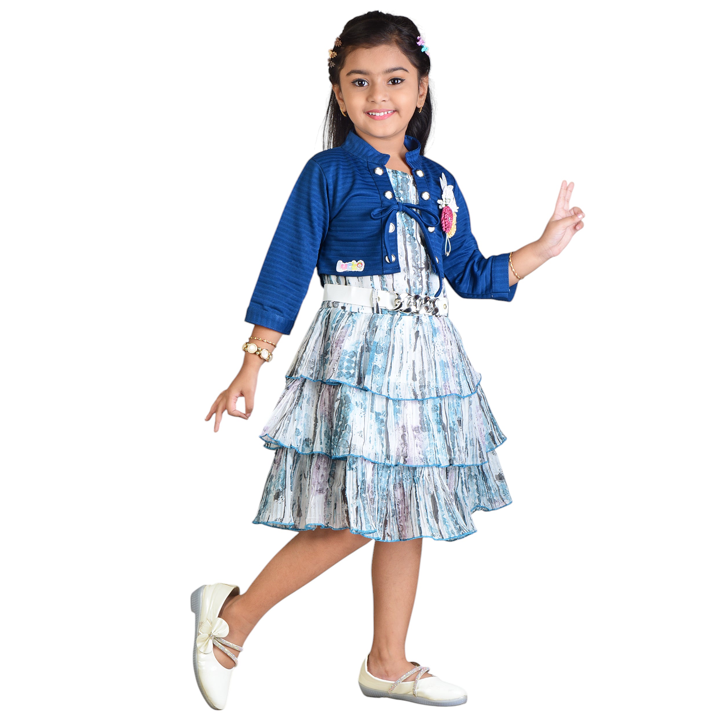 Trendy Girls' Frock