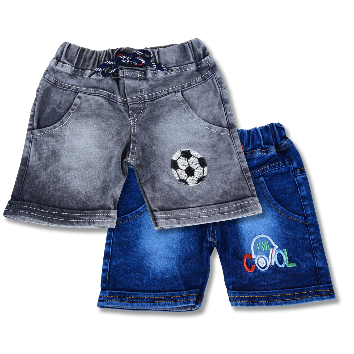 Boys Denim Shorts Combo