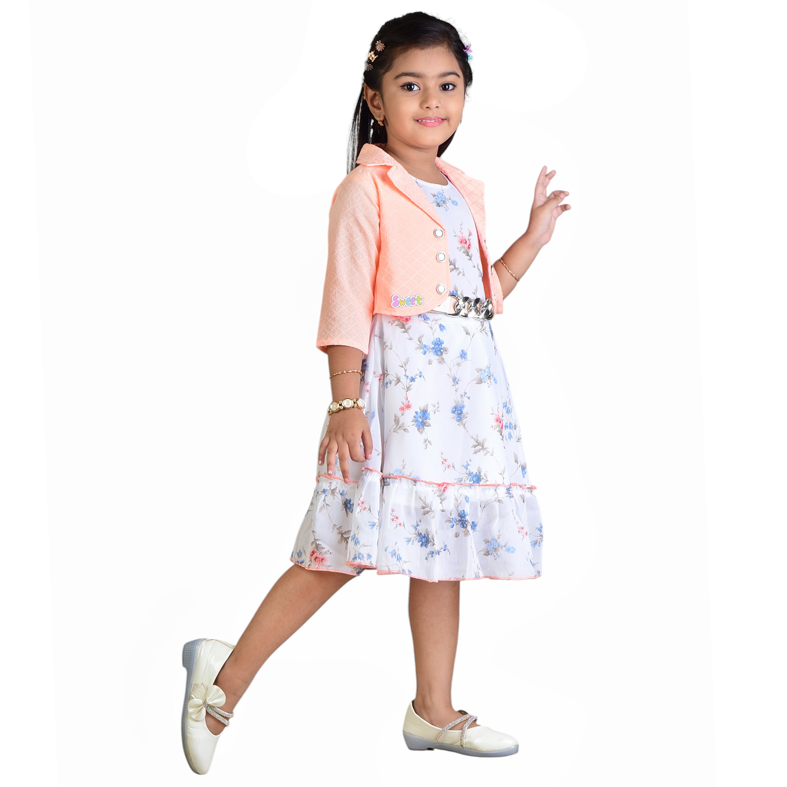 Trendy Girls' Frock