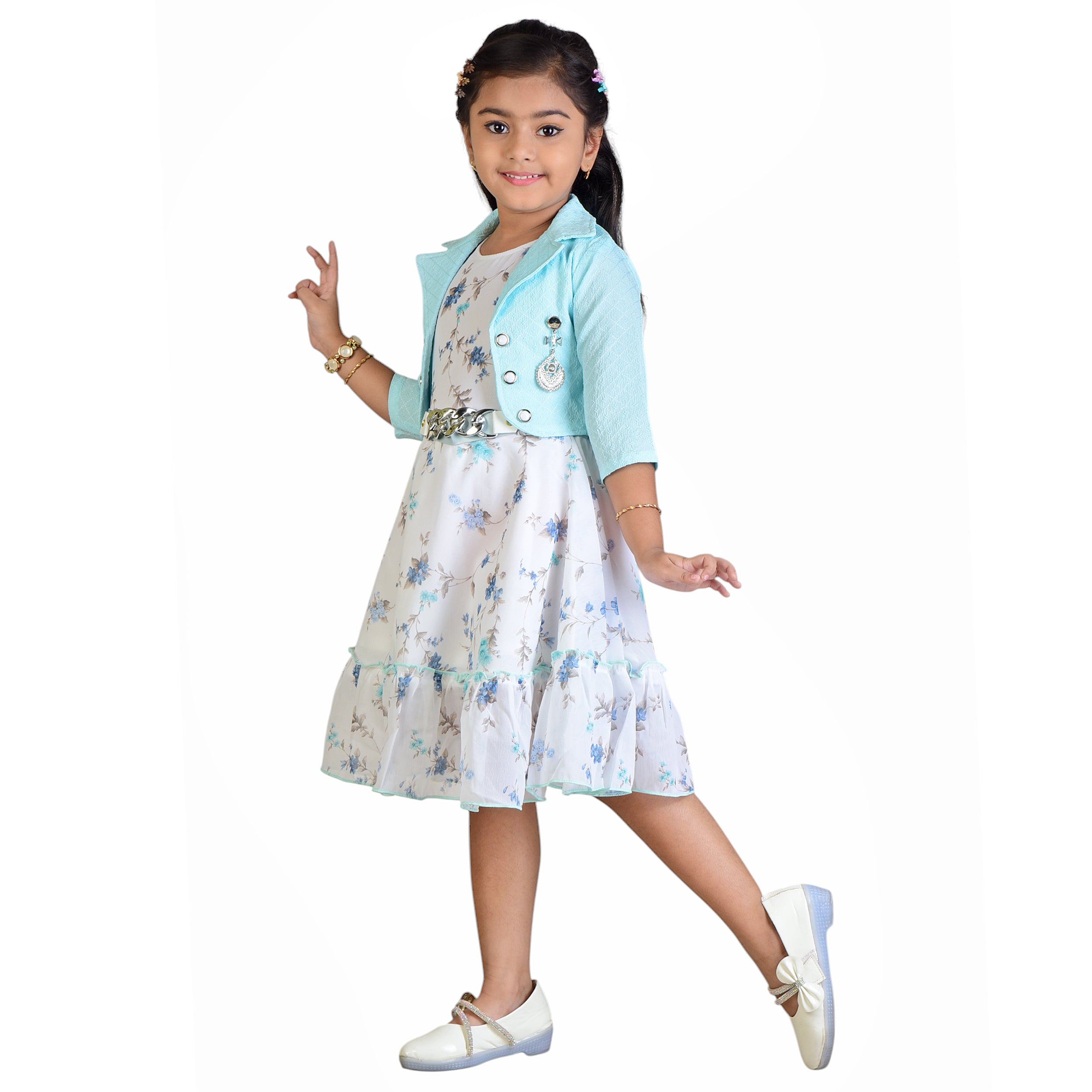Trendy Girls' Frock