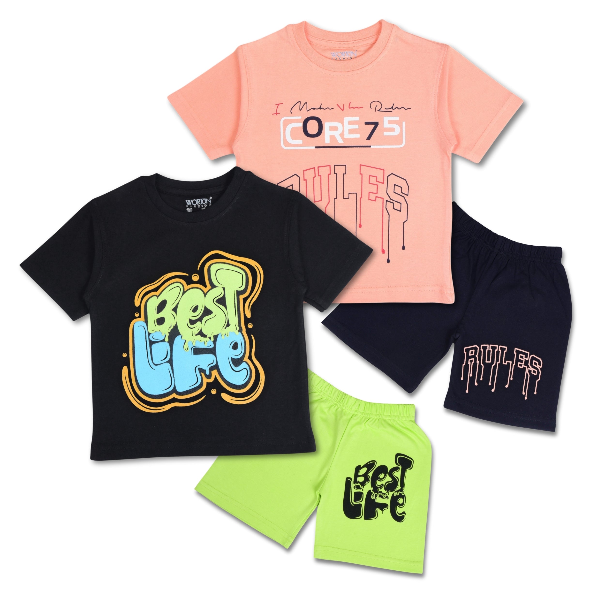Boys Summer Clothing Set Combo