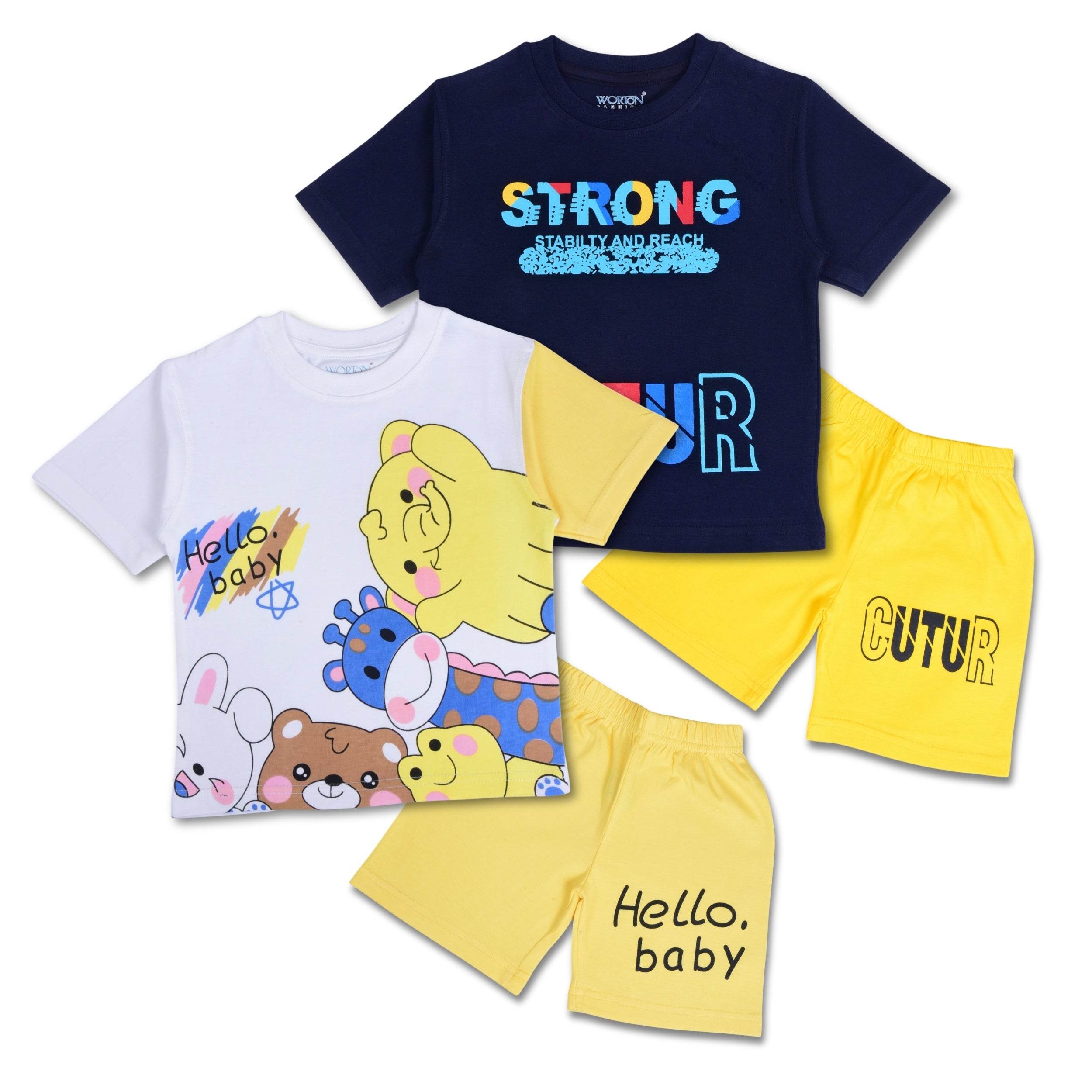 Boys Summer Clothing Set Combo