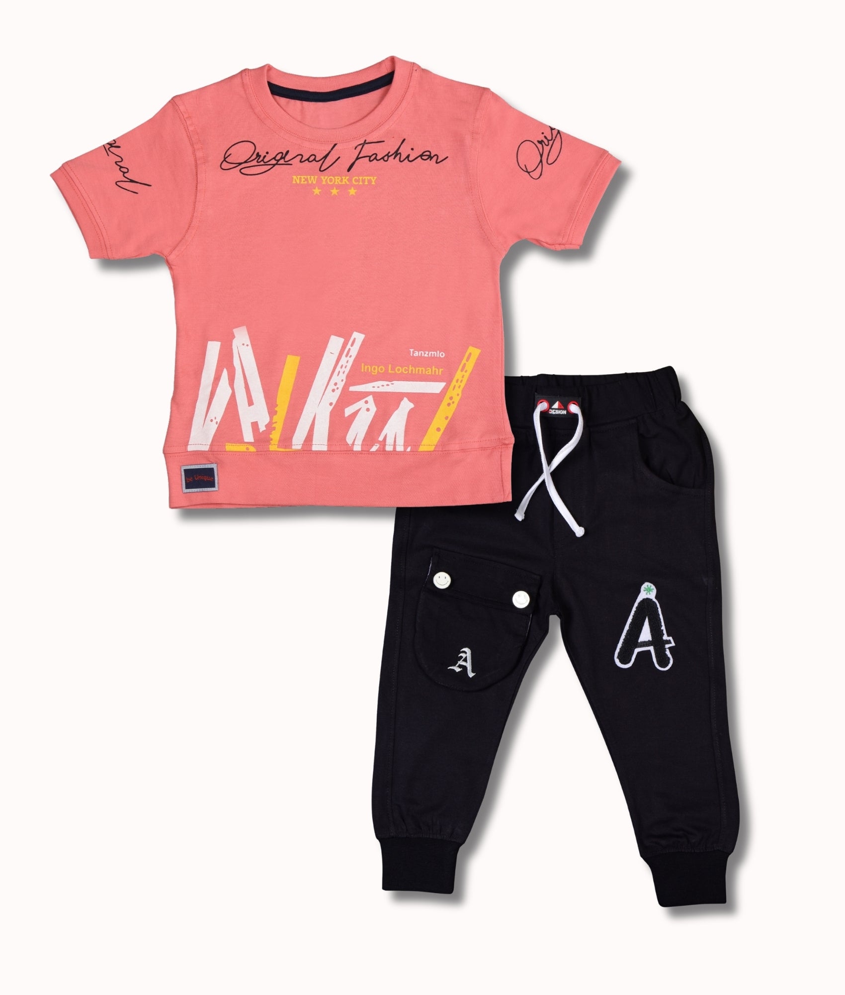 Boys T-shirts & Joggers Set