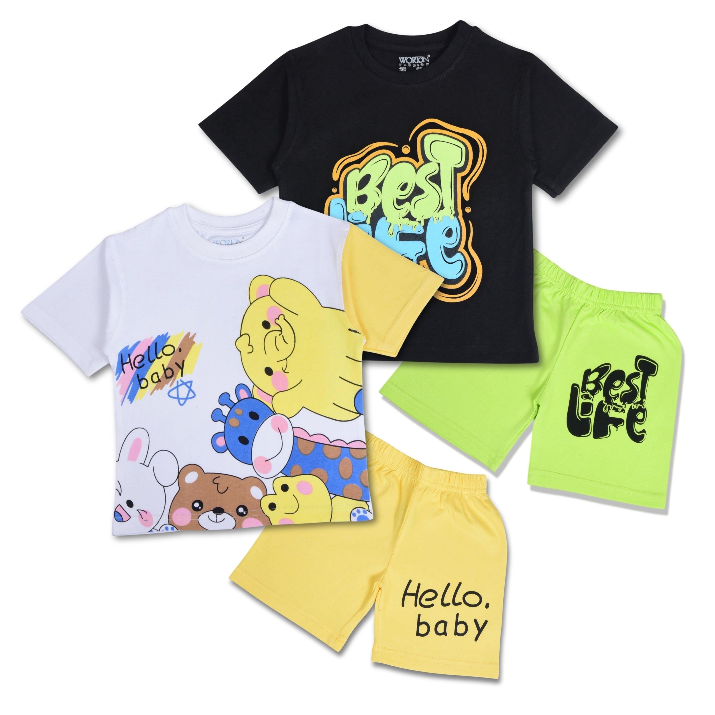 Boys Summer Clothing Set Combo