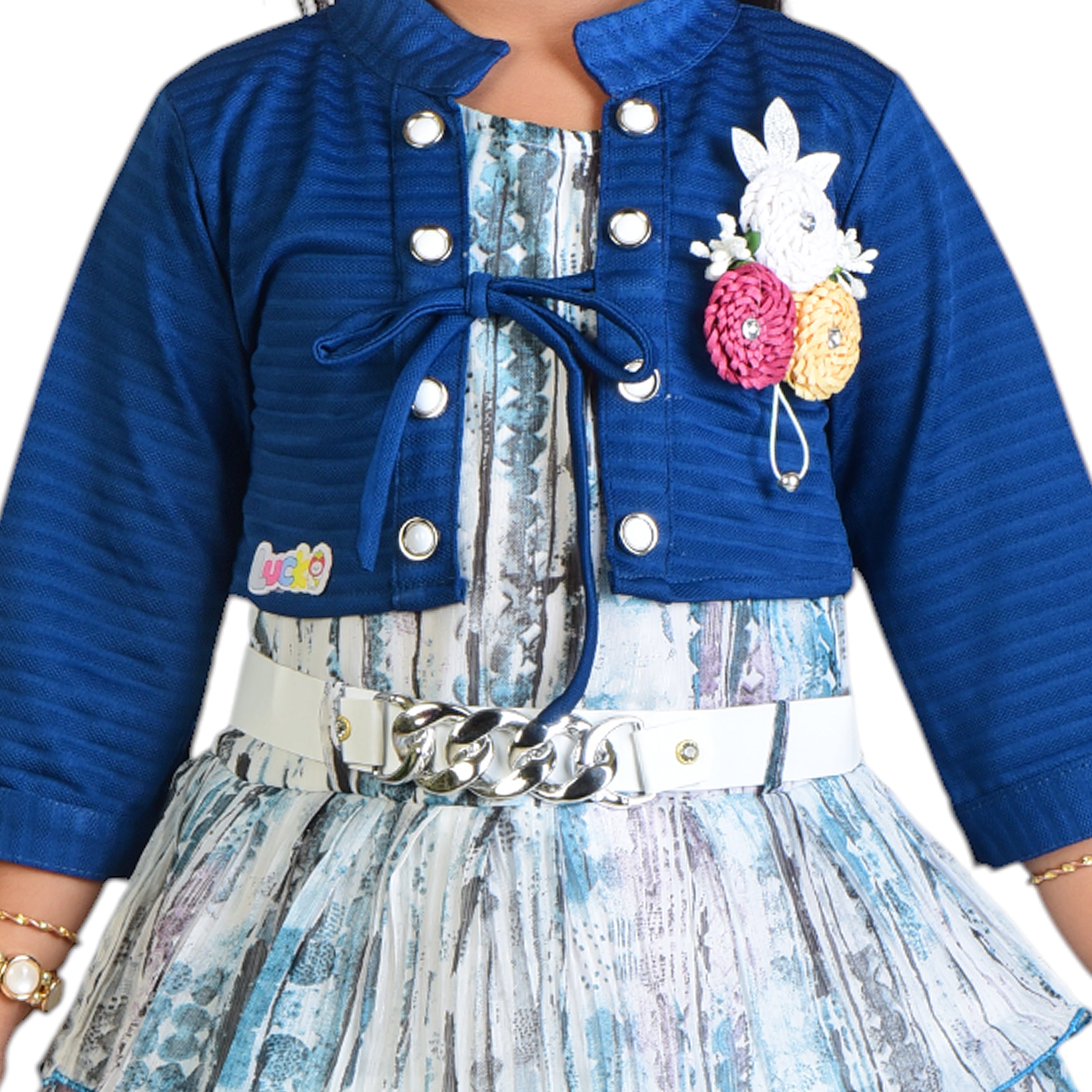 Trendy Girls' Frock