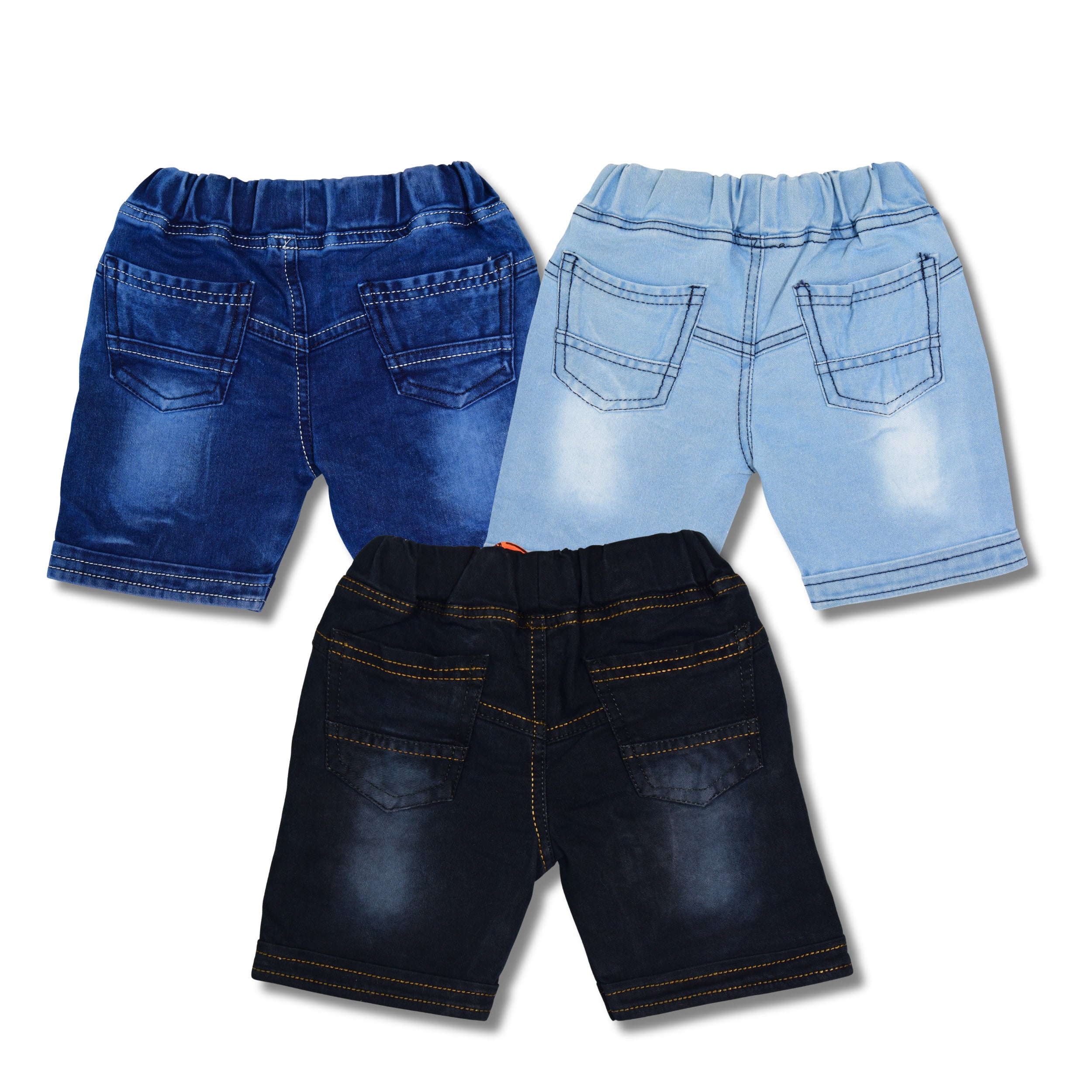 Boys Premium Denim Shorts Combo